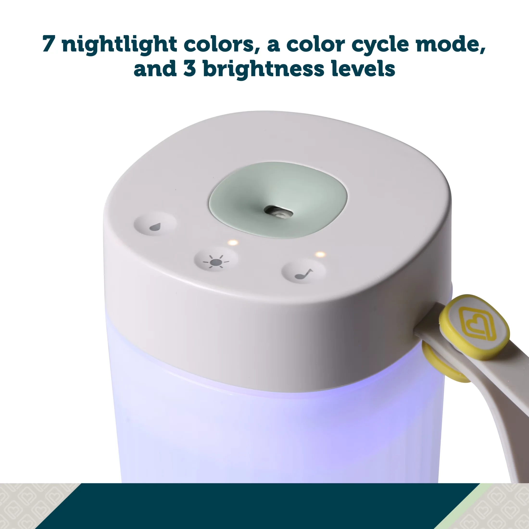 Premium Humidifier with Battery - Green for Bedroom HumidiGlo - Premium Collection Model 7A90DB