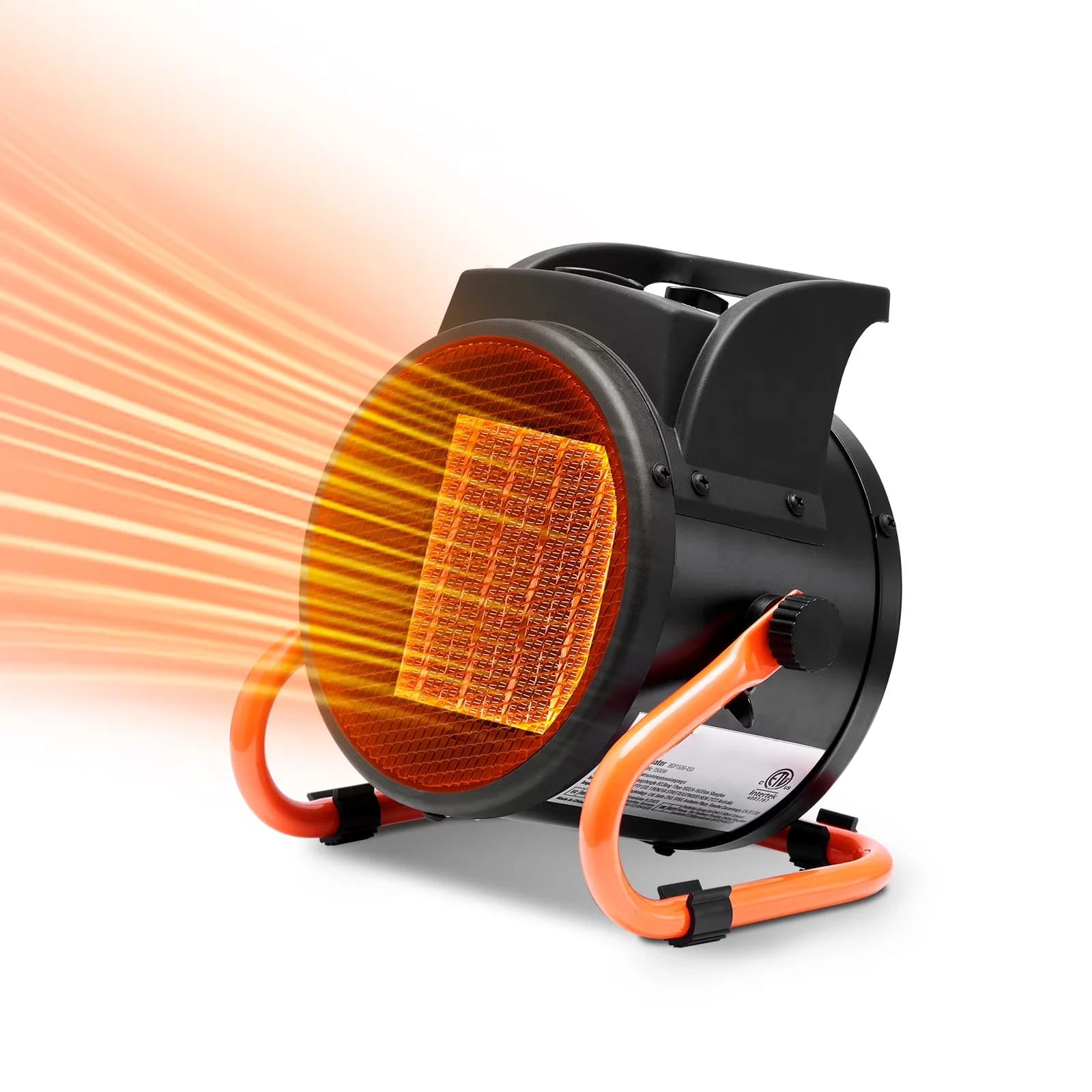 Essential Portable And Electric Space Heater with 1500W, Adjustable - Black Model 3A0516