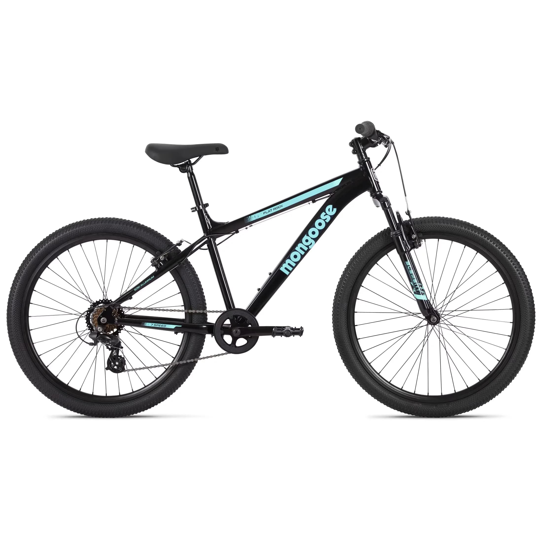 Reliable Kids Bike with Adjustable Seat Height, Flatrock Mountain - Black Model 7D6004