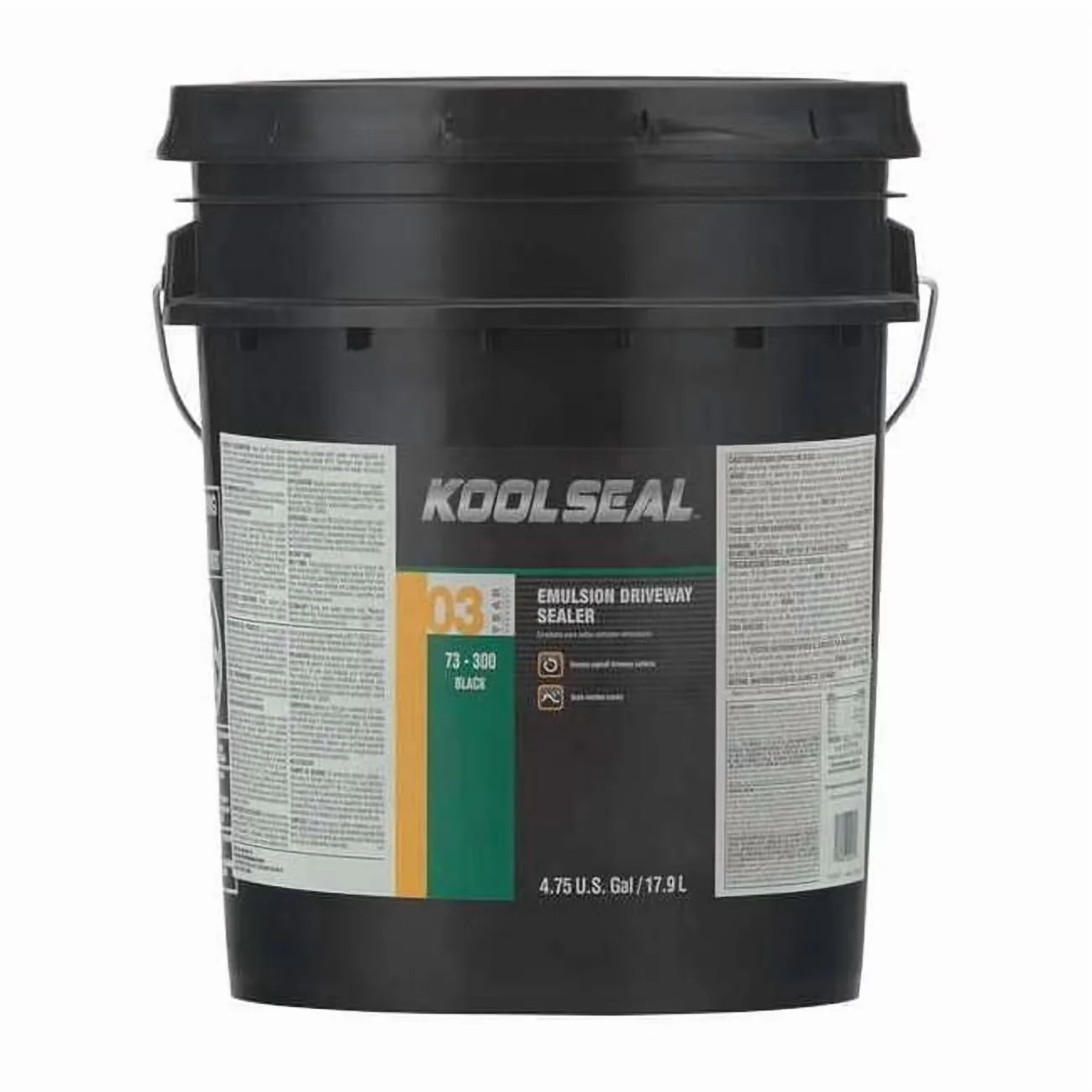 Versatile Building Material with Standards 29 CFR 1910.1200, Size 5 gal., Pail - Blend Black Model C7031A