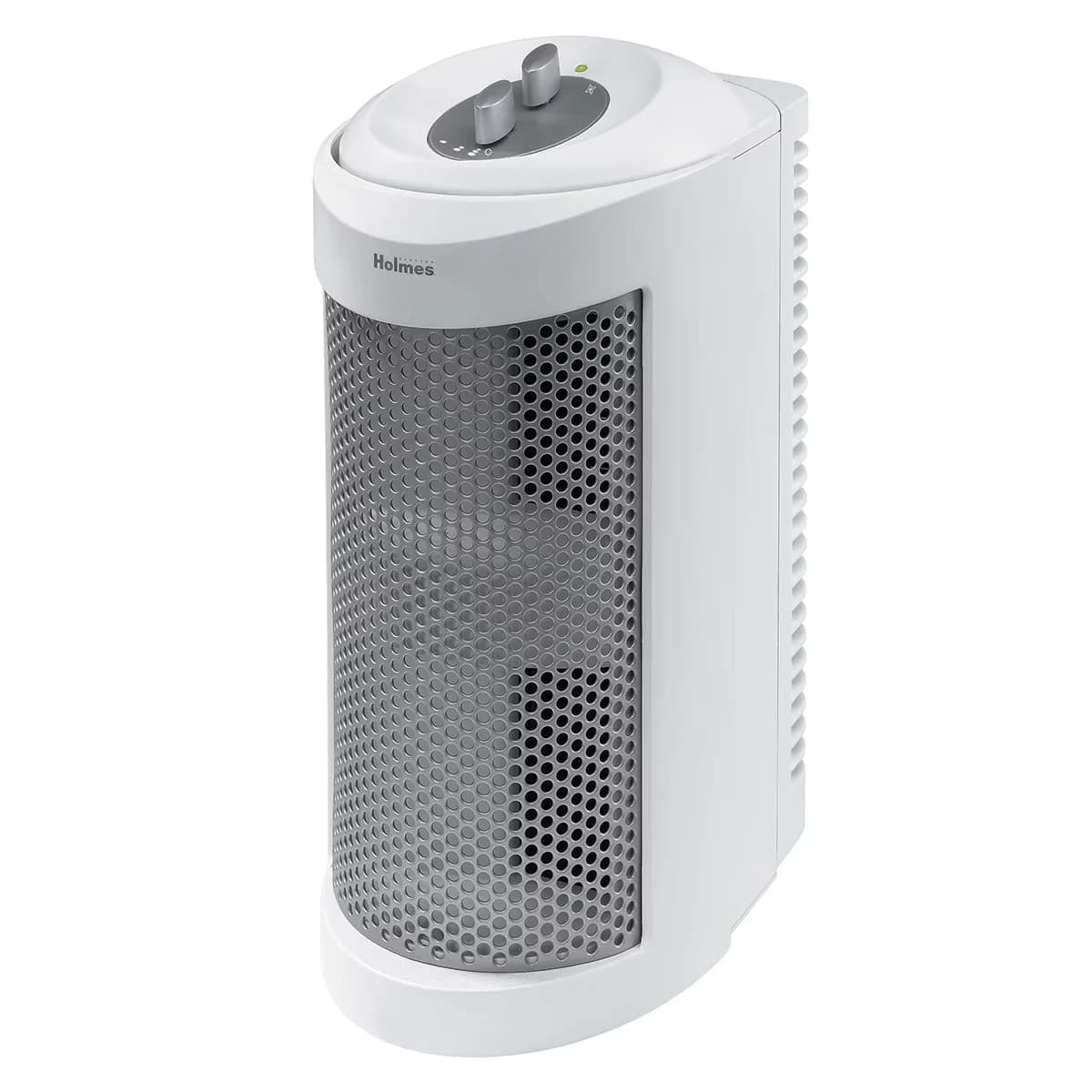 Versatile Air Purifier with Variable Speed, True HEPA Allergen Remover Mini Tower, Optional ionizer freshens air naturally - White... Model CC1BC1