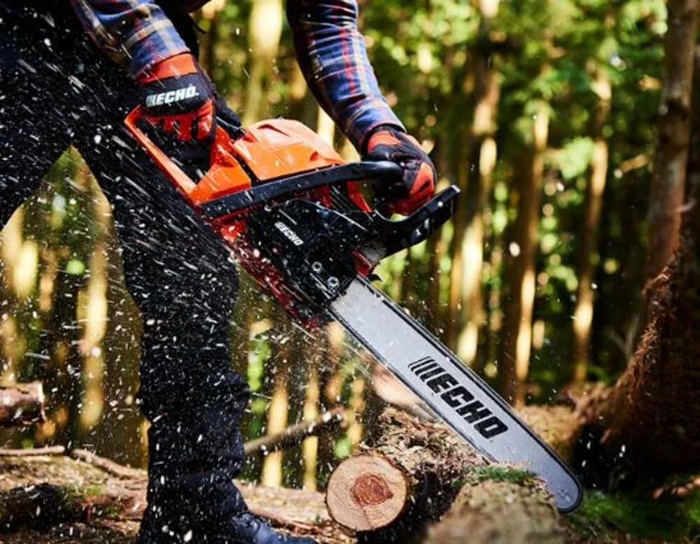 Professional Chainsaw with CS-4920-20, 20 in. 50.2 cc 2-Stroke Gas Rear Handle - Model 641E42