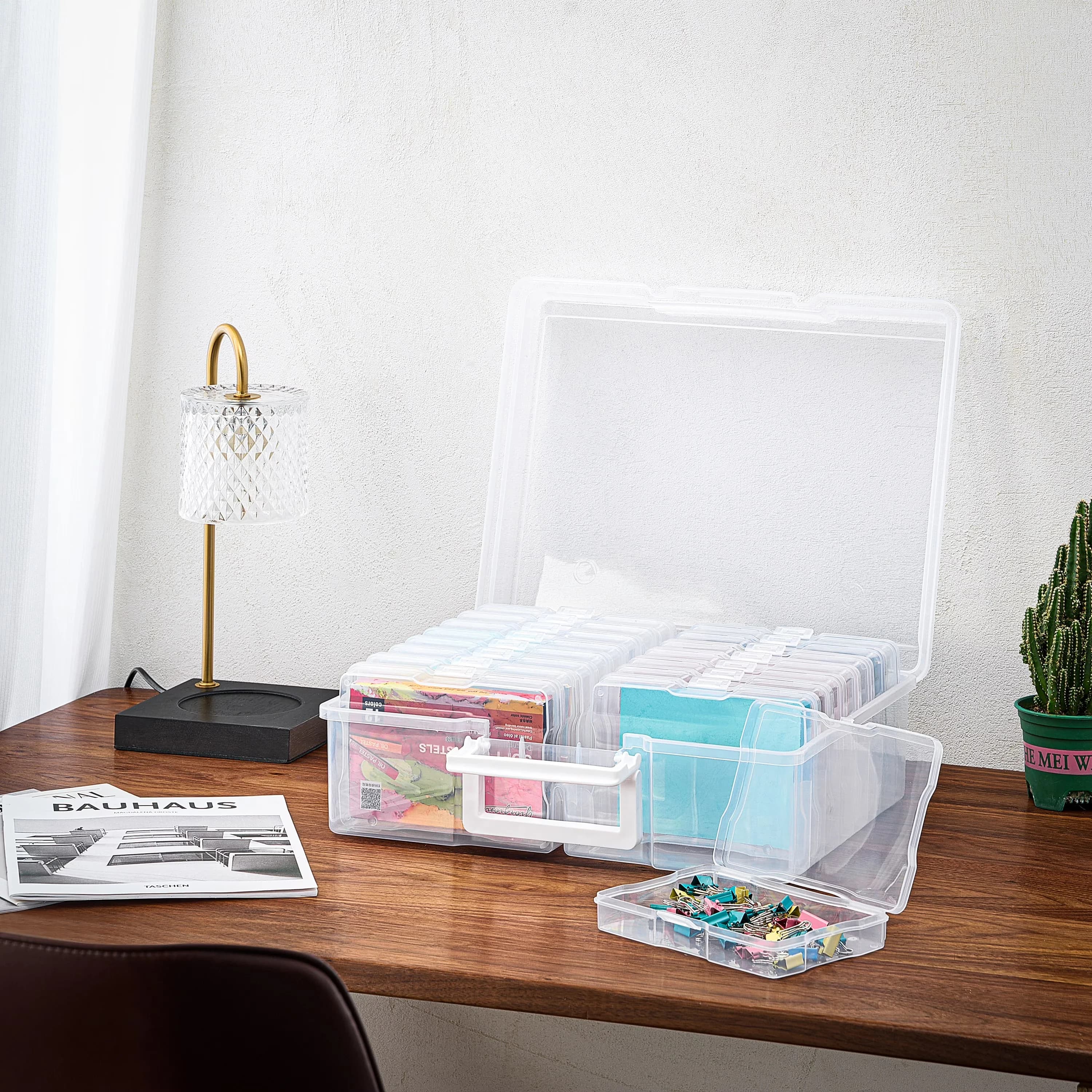 Versatile Garage Storage Supply with Compact, Portable - Plastic Clear Model 2BC74A