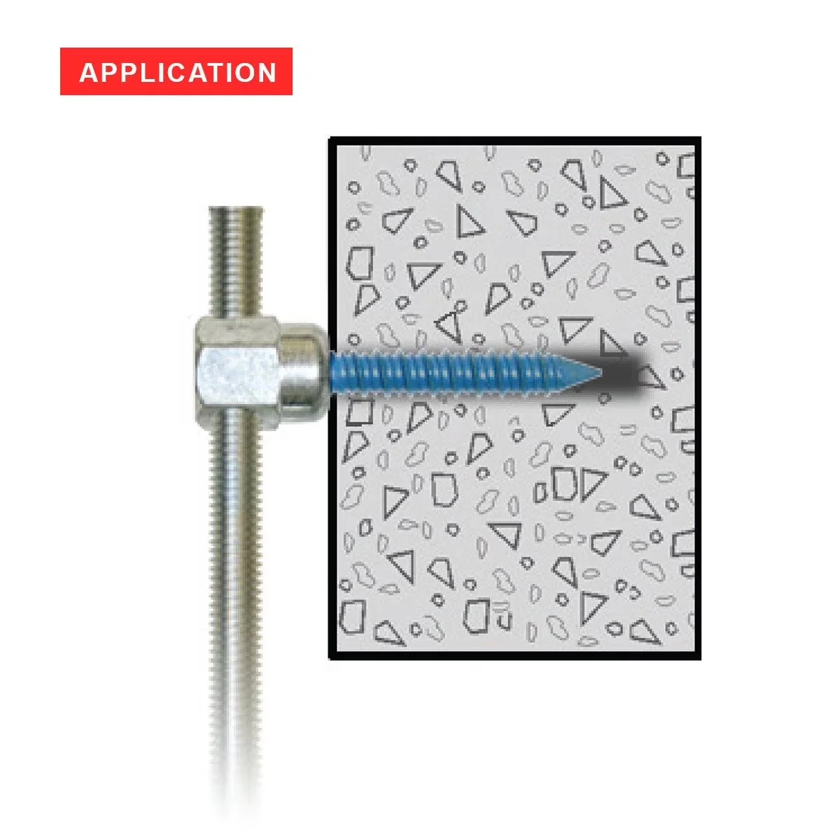 Versatile Fastener with Easy Installation, 3/8 in. Threaded Rod Fitting - Steel Silver Model C0031C