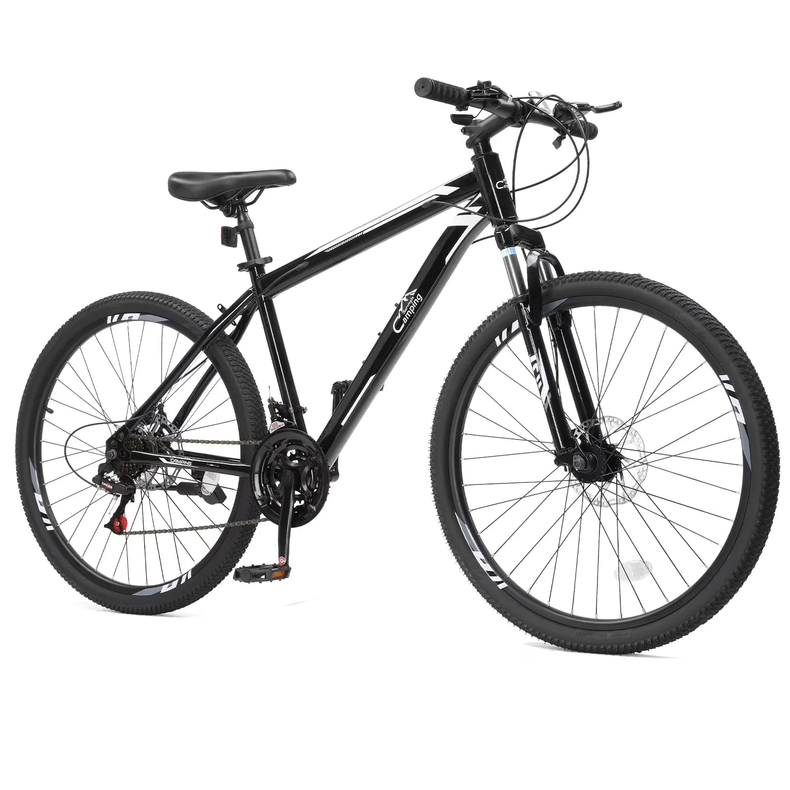 Durable Mountain Bike with Adjustable Seat Height, Compact, 26 inch - Black Model D78BB2