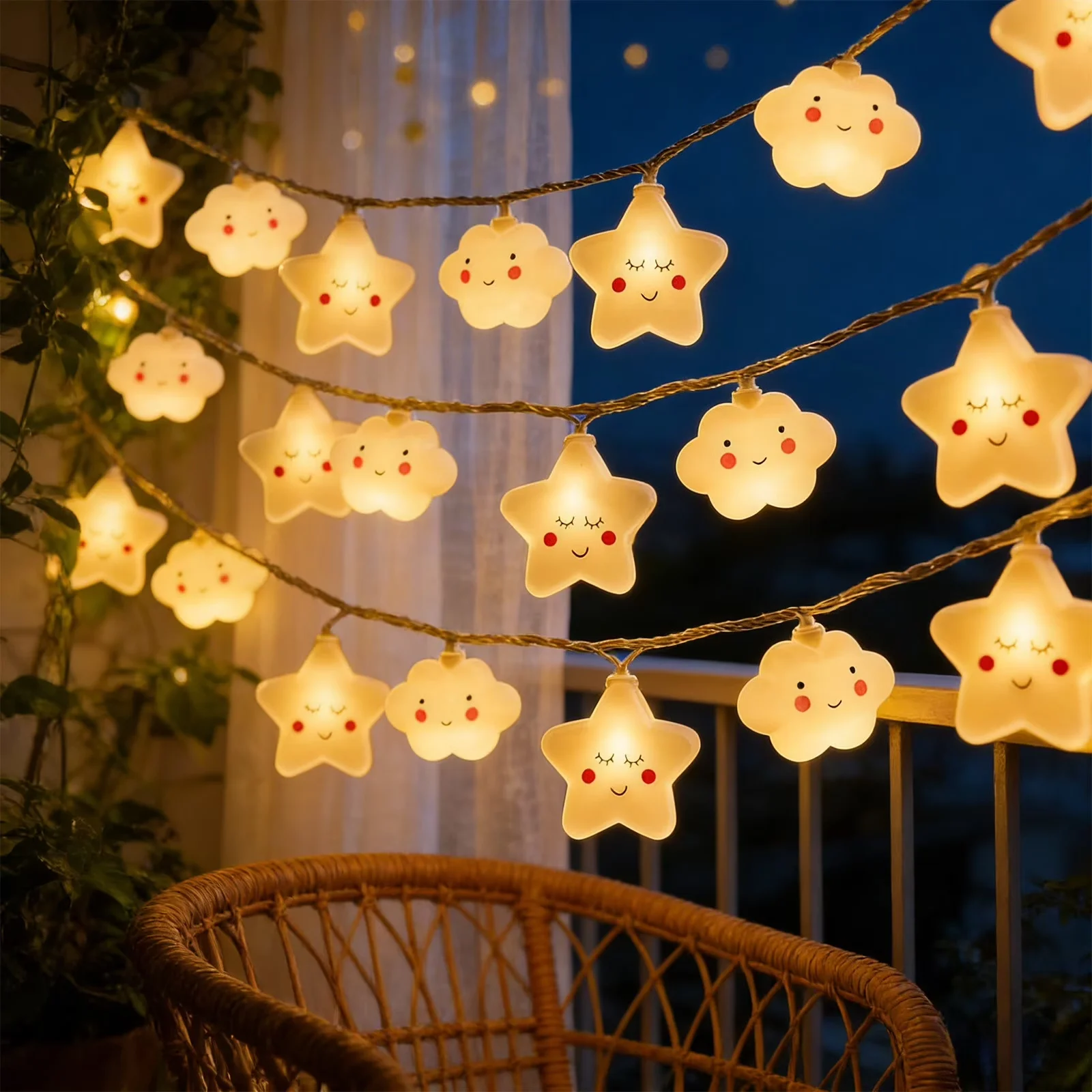 Reliable Led Lighting with LED, Battery, Energy Efficient - Yellow for Camping, Bedroom Model 13DE8A