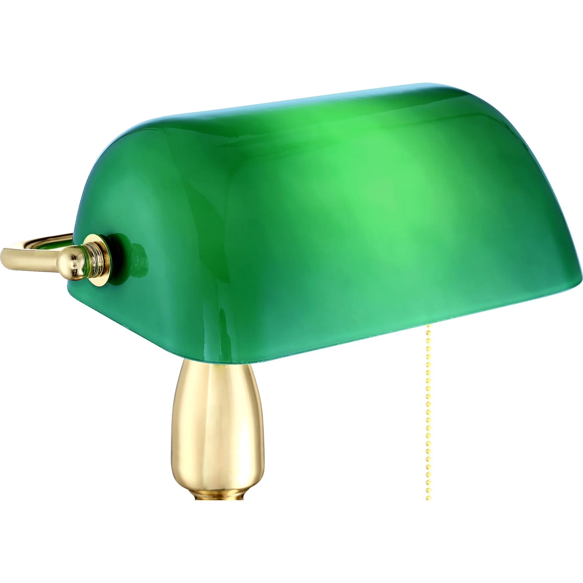 Desk Lamp Durable with Banker'S Lamps, Traditional, Each comes with 6-foot long black cord. - Metal Gold Model 45C924