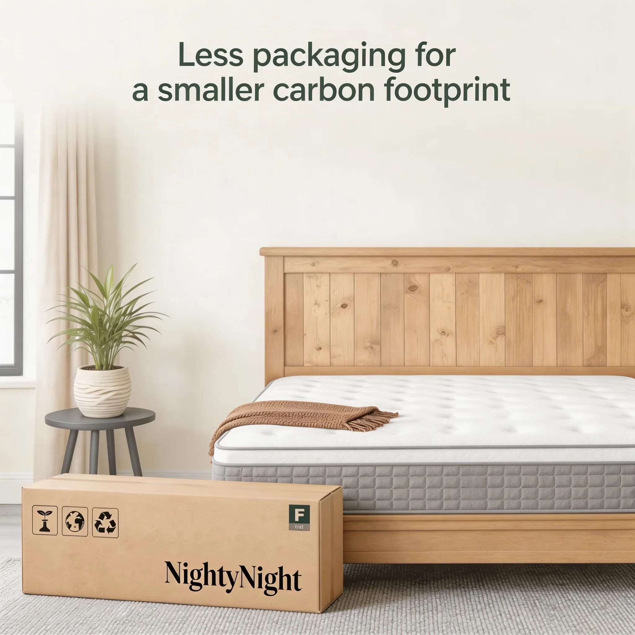 Reliable Mattresses Accessory with Low Motion Transfer, Mattress-In-A-Box - Gel Memory Foam, Fire-Resistant Cotton, High-Density... Model FACDB4