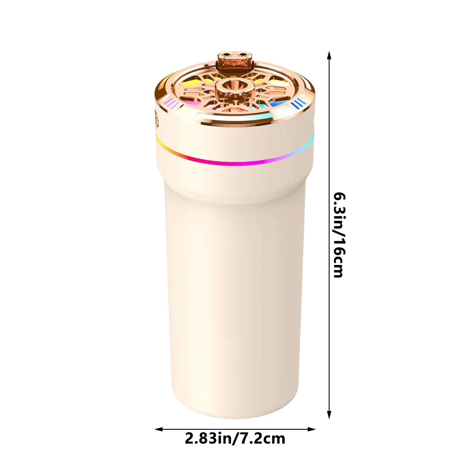 Compact Air Purifier with Automatic Shut-Off, Small Purifiers - Beige - Premium Collection Model F5B443