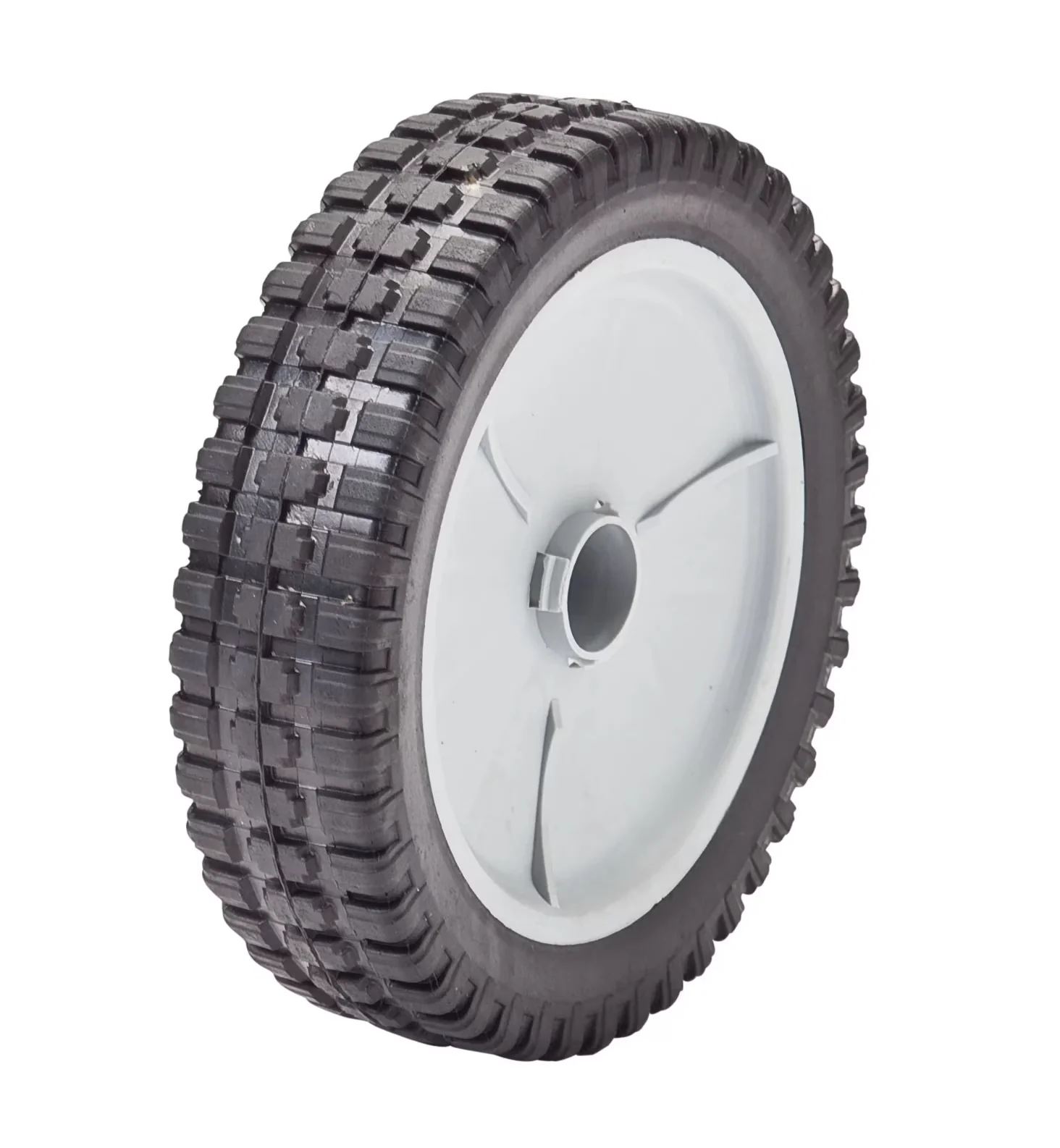 Efficient Replacement Parts Accessory with Lawn Mower Wheel Compatible, 1/2" Bore - 8" x 2" Model B80C56