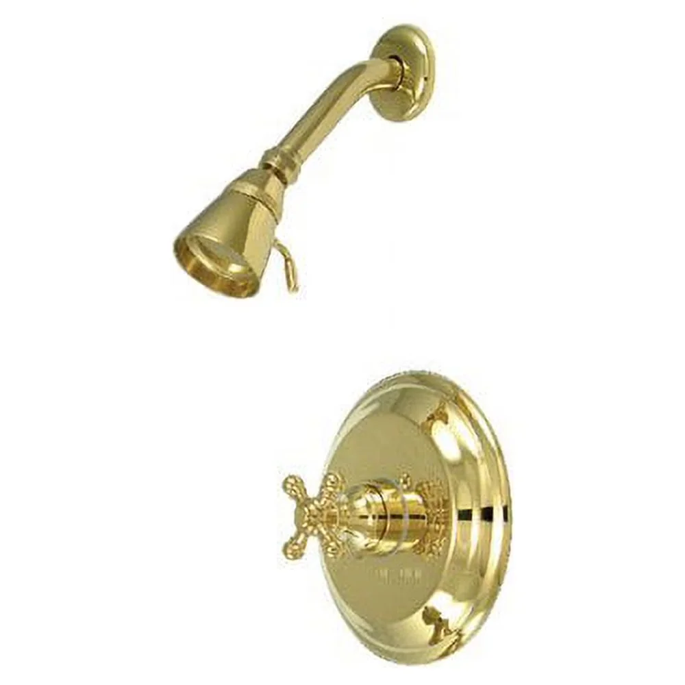 Durable Shower Head with Adjustable, Pressure Balance, Product Type:Shower Faucet - Silver Brass Model 2A9B07