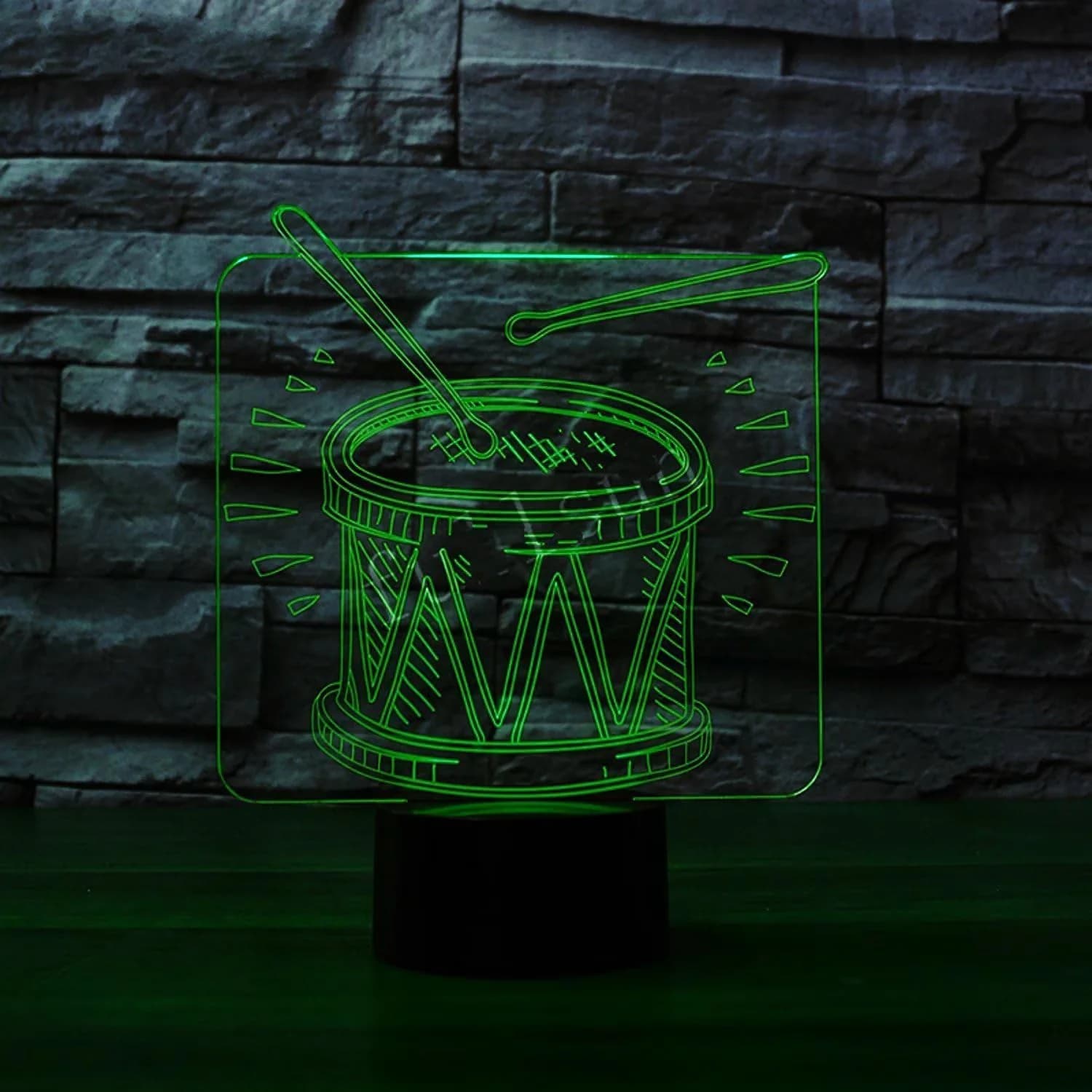 Sleek Lamp Set with LED, Battery, Usb Port - Acrylic, Abs Plastics Multicolor Model 895235