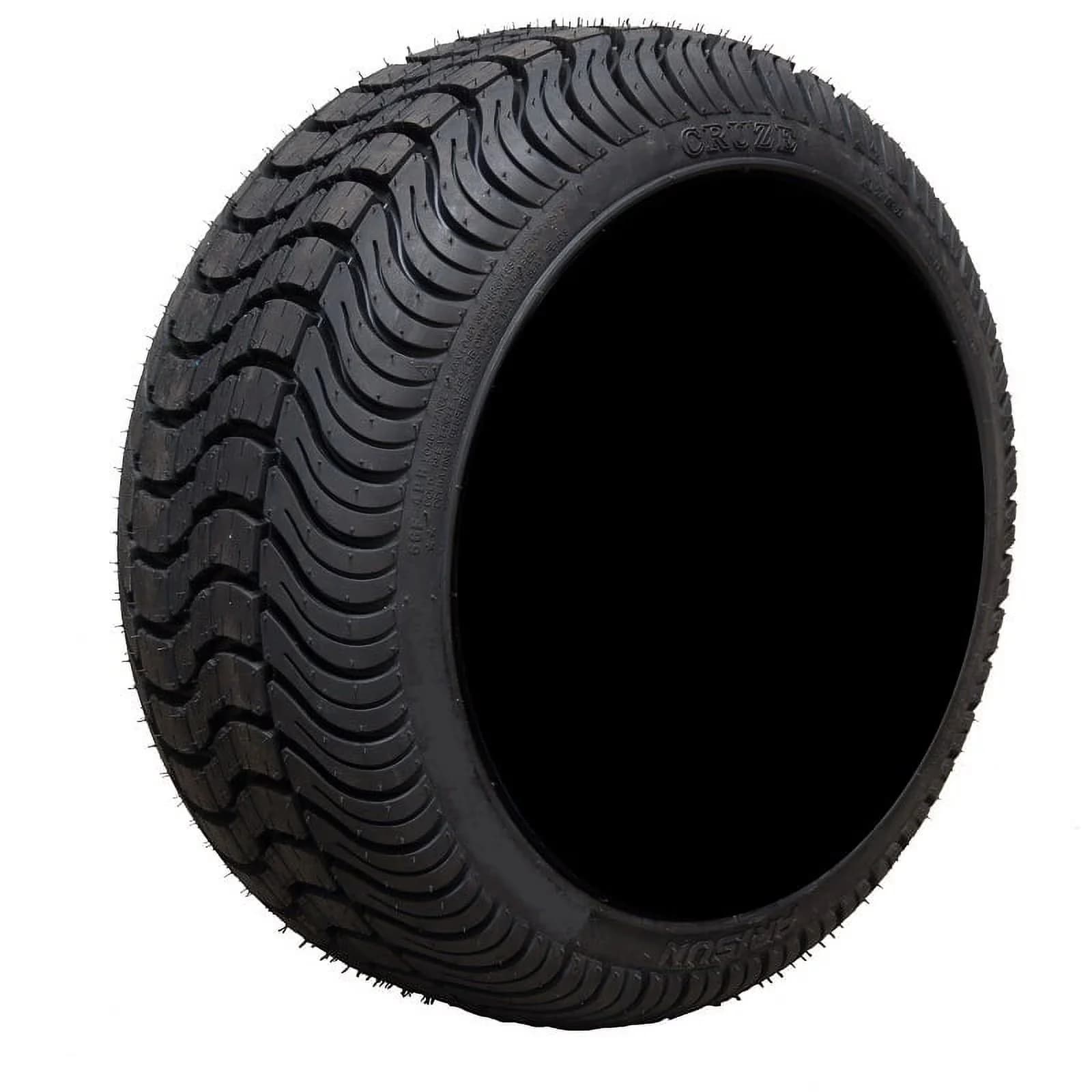 Efficient Golf Cart Tire with Smooth, Cruze AT21 (4ply) [205x30-14] - Professional Series Model 2C3AB1