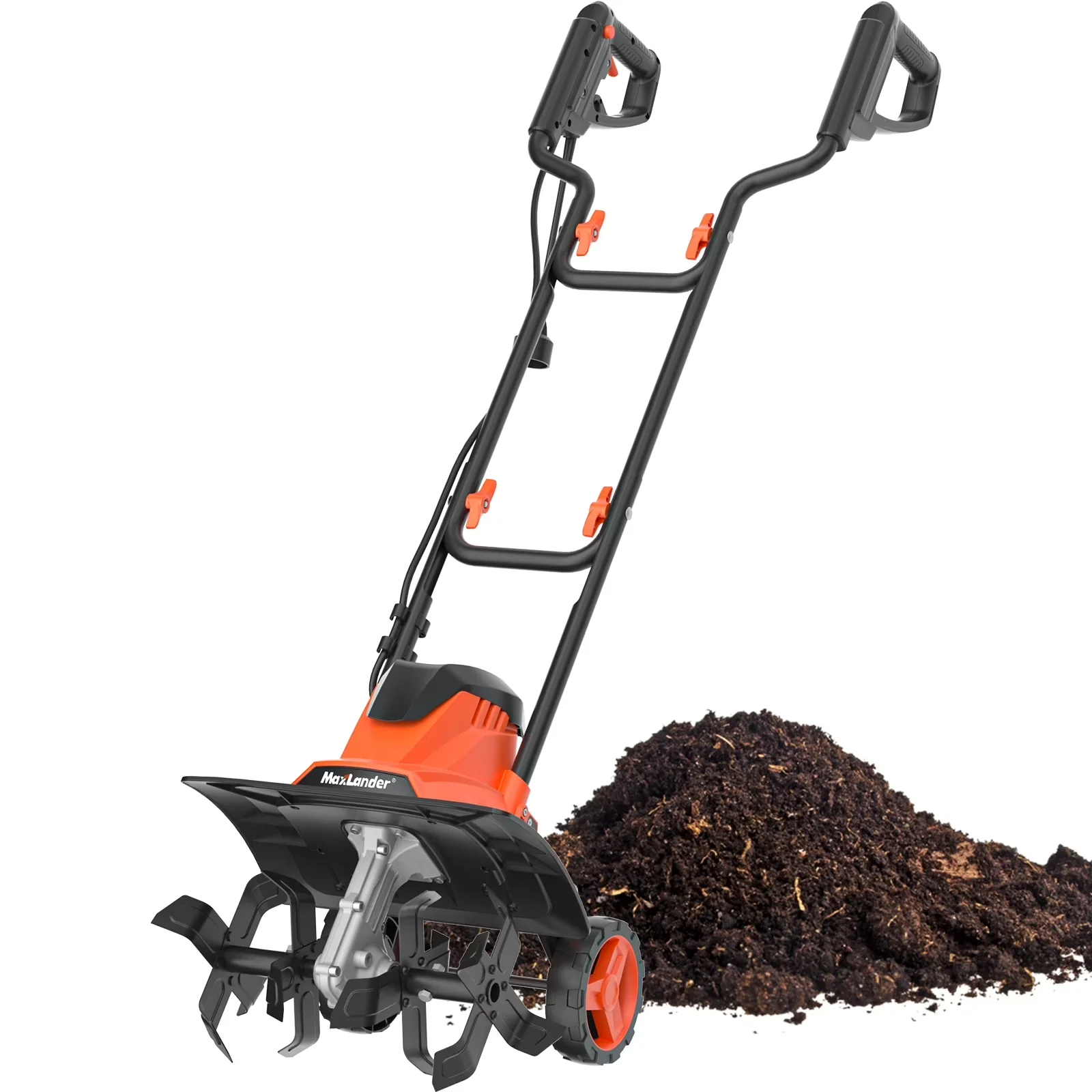 Trillers Cultivator Quality with 14 Inch 12 Amp Corded Tiller, Electric Tiller - Model AC731E
