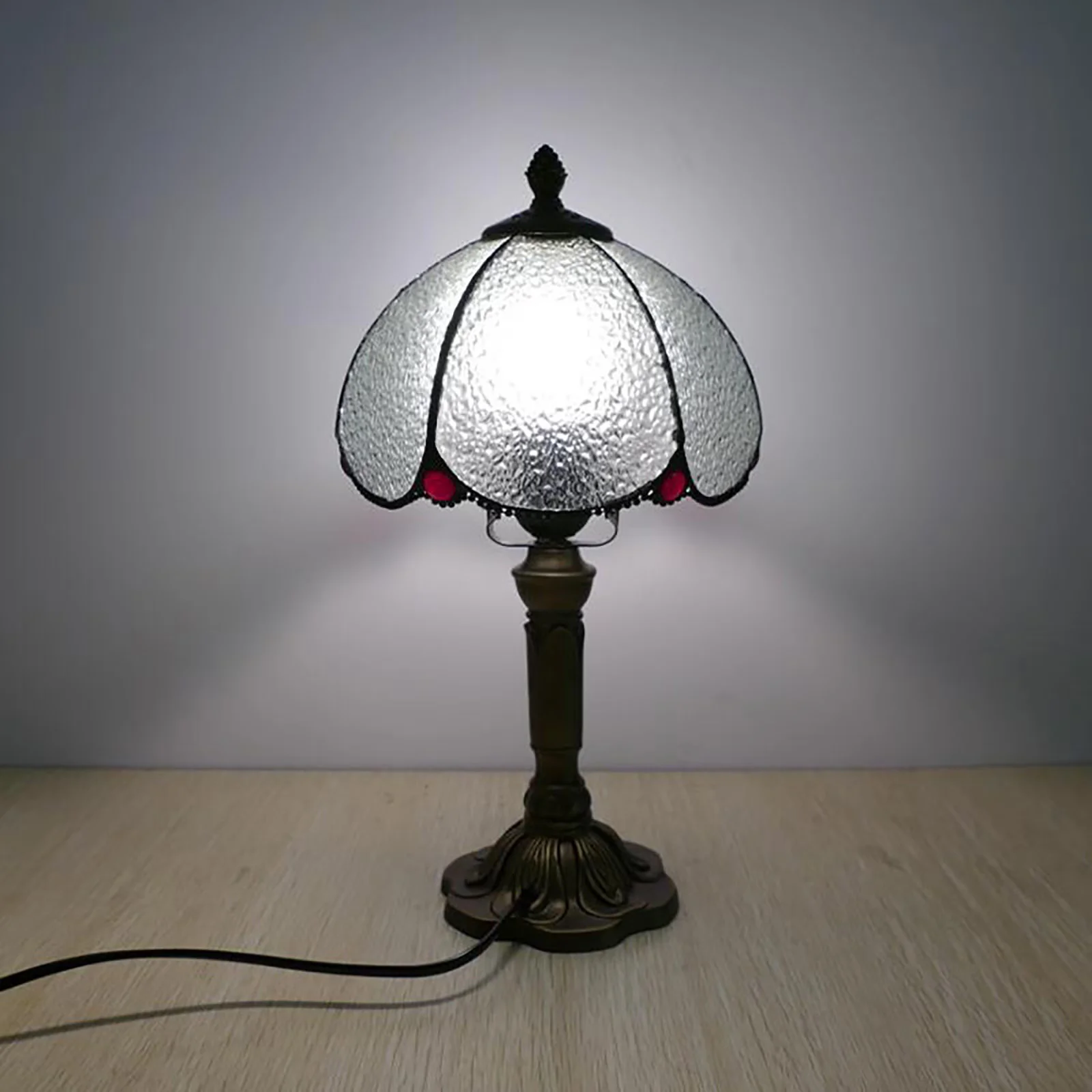 Essential Lamp with Bohemian, Industrial, Eclectic - White Metal for Living Room, Bedroom Model A9C1CC