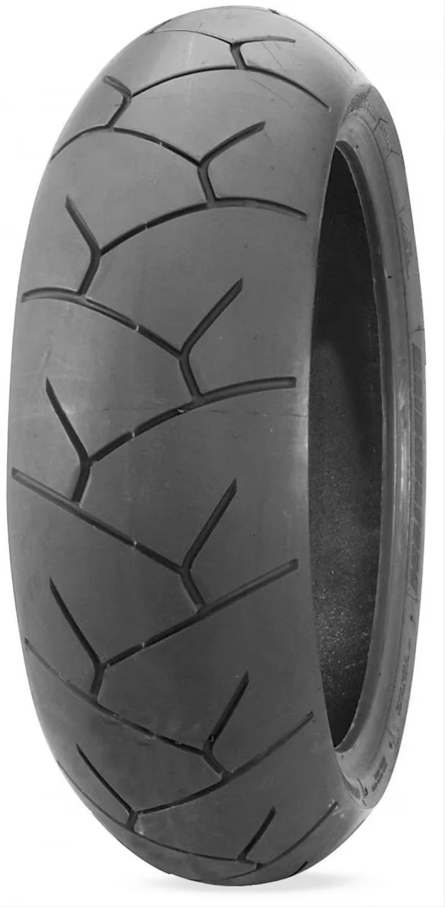 Premium Motorcycle Tire with Battlax Bt012R Radial E 160/60R15 (67H) - Professional Series Model 672B4E