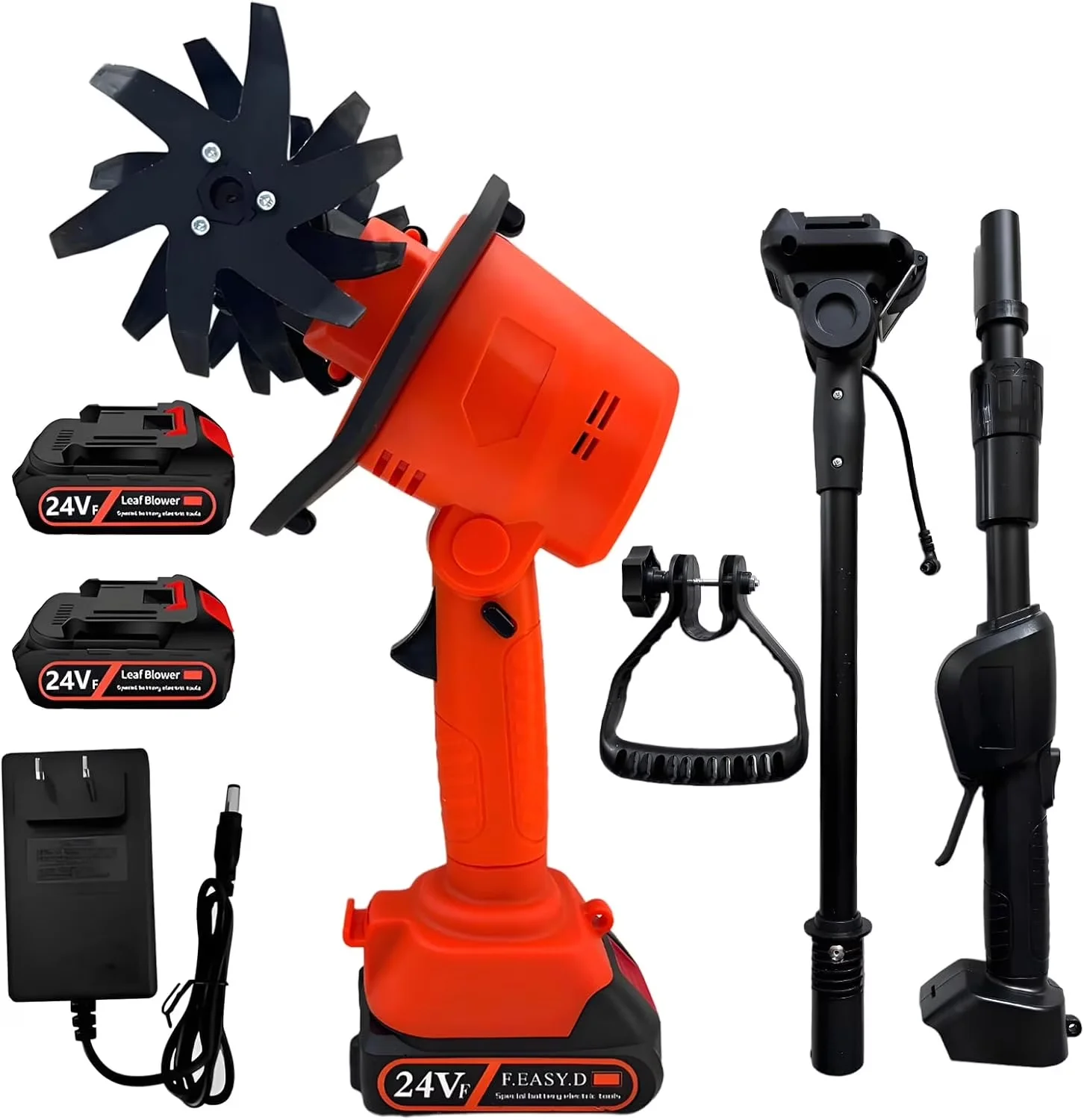 Trillers Cultivator Modern with Battery, 24V, 24V Cordless Electric Tiller - Model 27937A