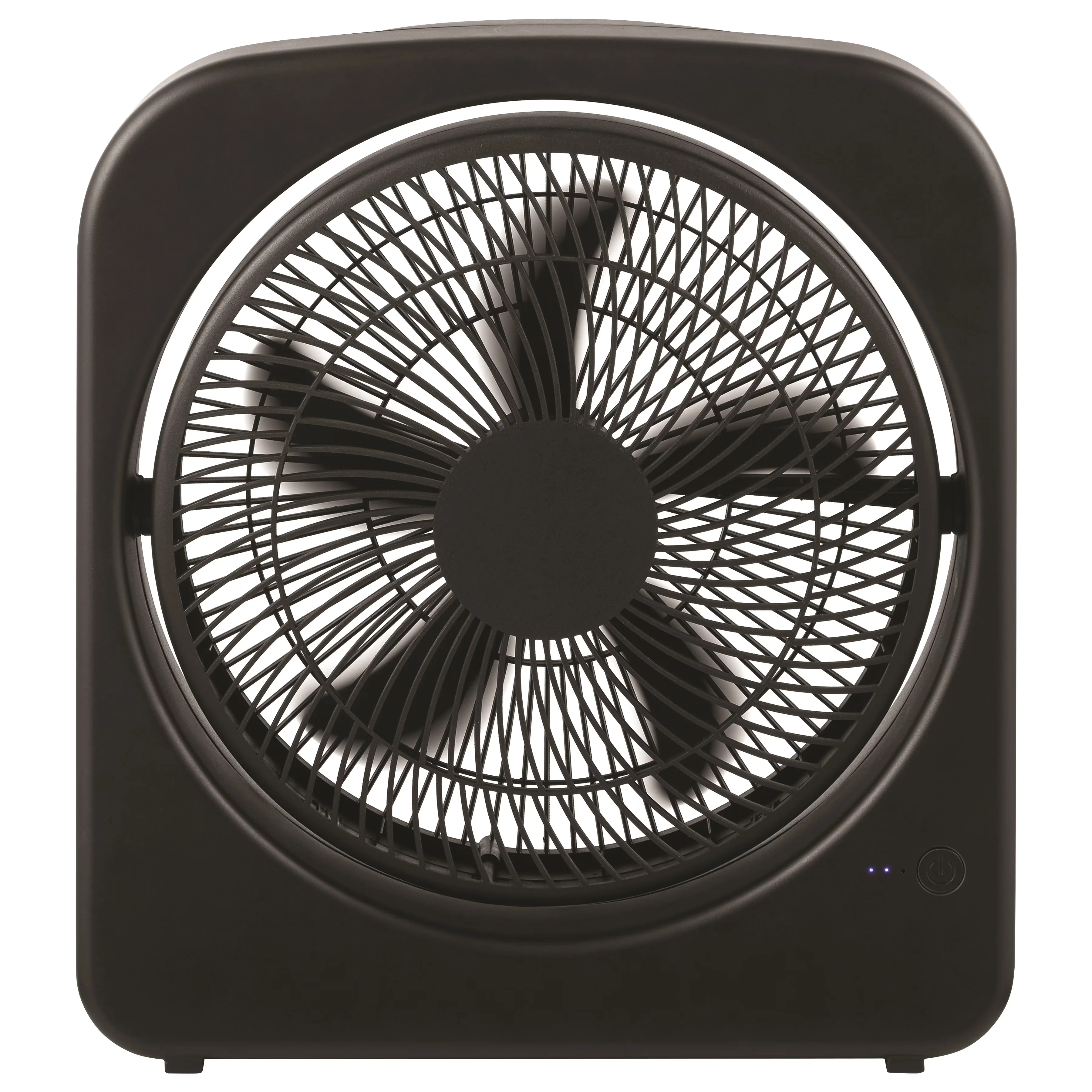 Fans In Cooling Professional with Tilt Mechanism, 9" Portable Fan Black - Black Plastic Model 235467