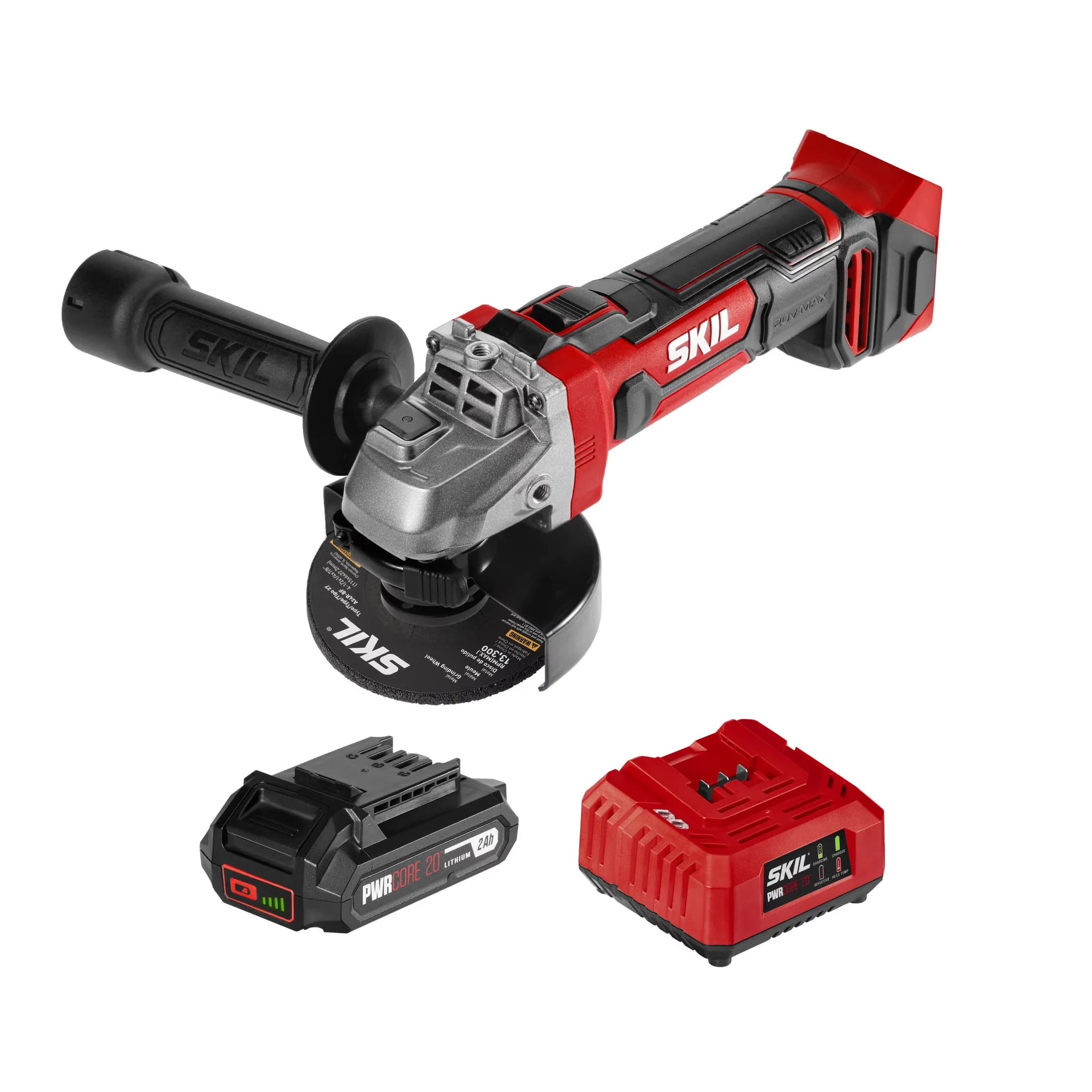 Woodworking Premium with Battery, 20V, 3 Position Side Handle - Multicolor Model 09A748