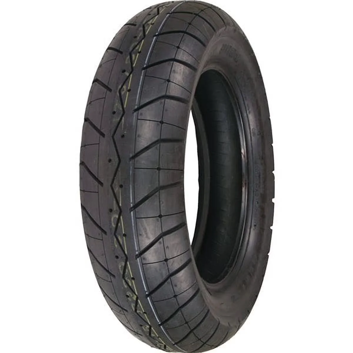 Compact Motorcycle Tire with High-Speed, Touring, 230 Tour Master Rear Cruiser - Black Model 2C3075