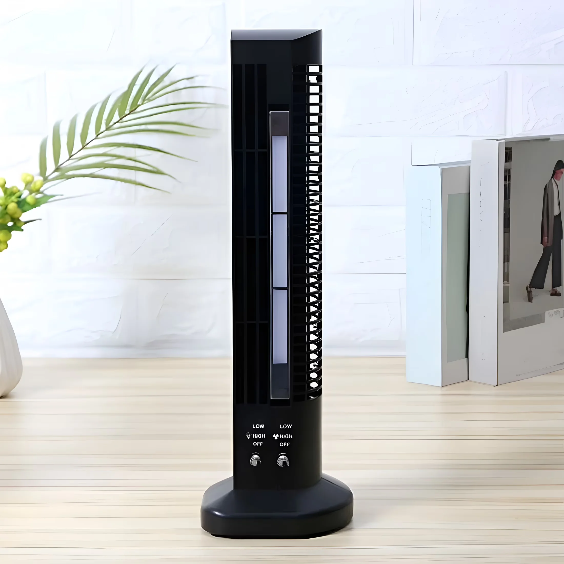 Fans In Cooling Modern with Oscillating, 2026 New 40-Inch Tower Fan - Black Model 8F0F8F
