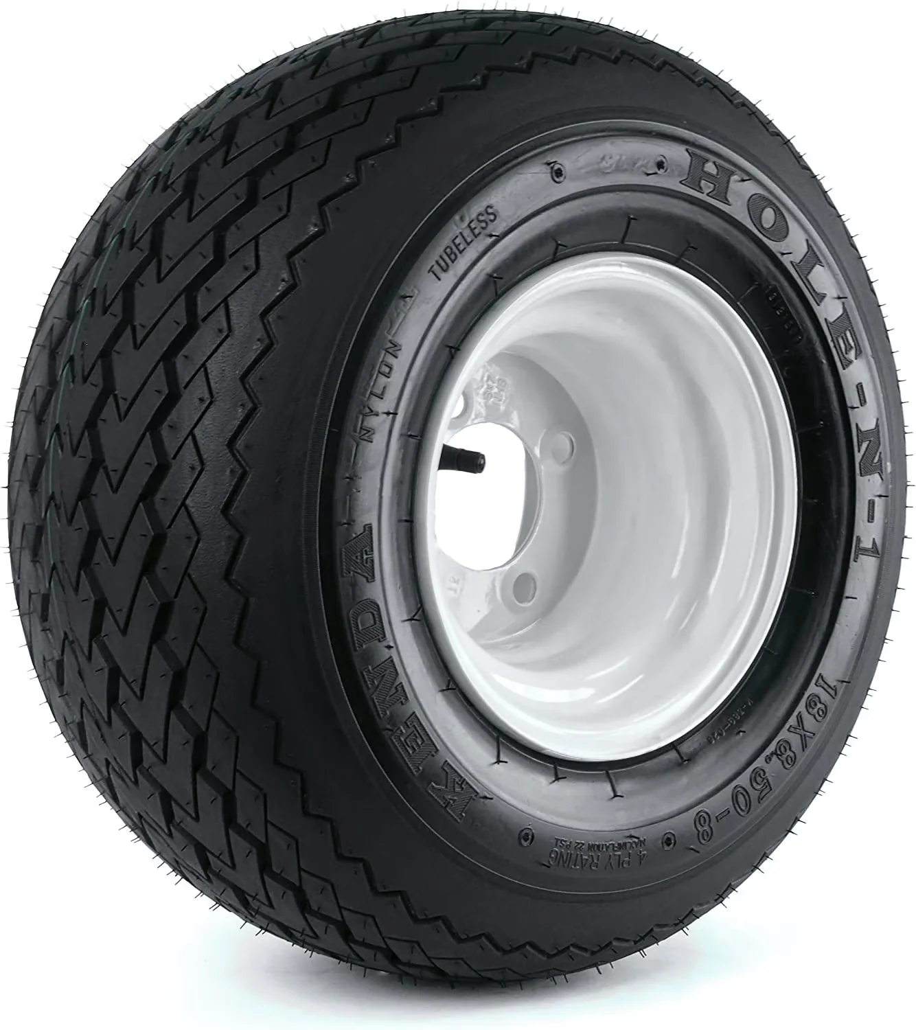 Stylish Golf Cart Tire with Replacement, Not for highway use - 50-8 - Rustic Charm Model E4C953