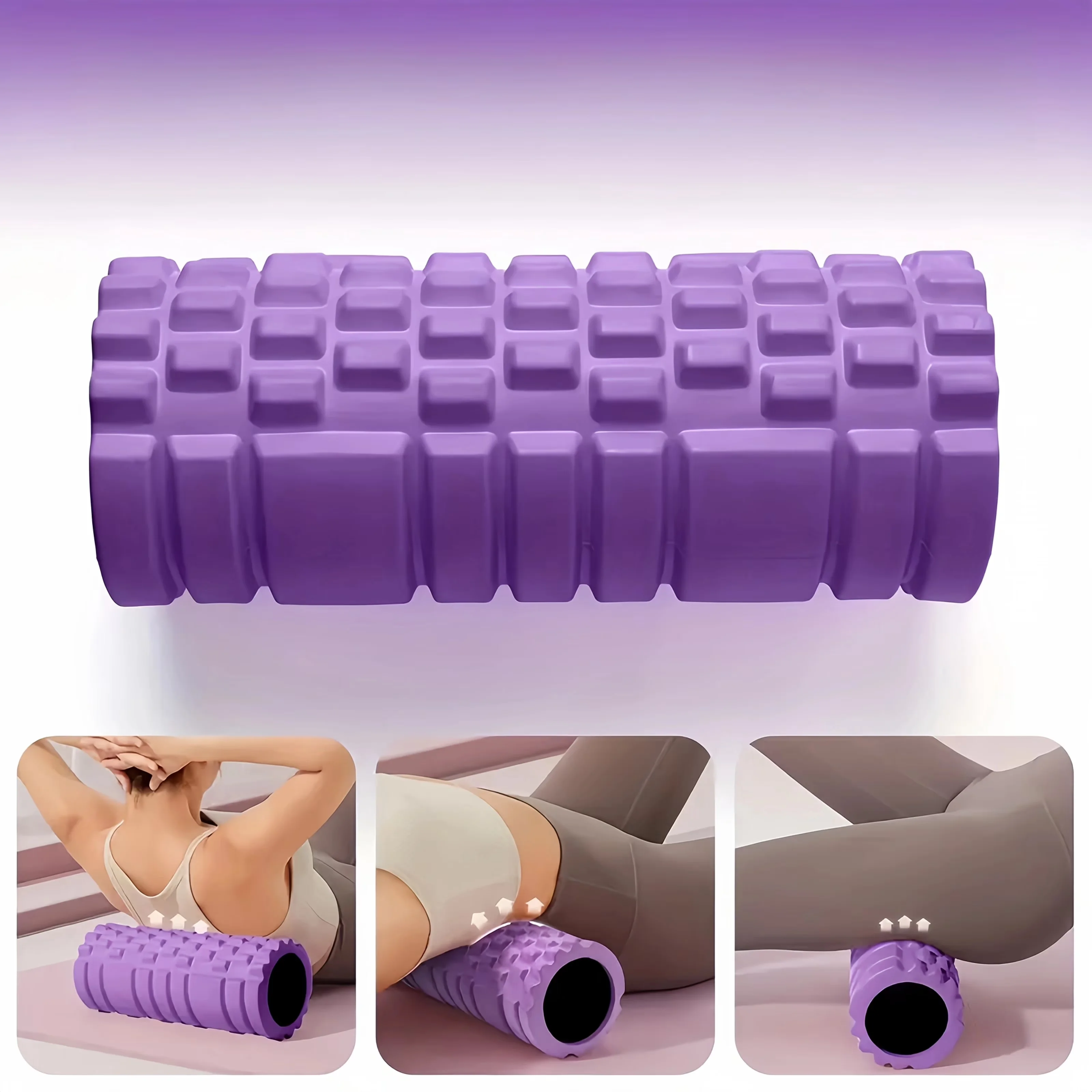 Stylish Home Gym Accessory with Suitable - Eva Purple Foam - Compact and Portable Model 5F4A19