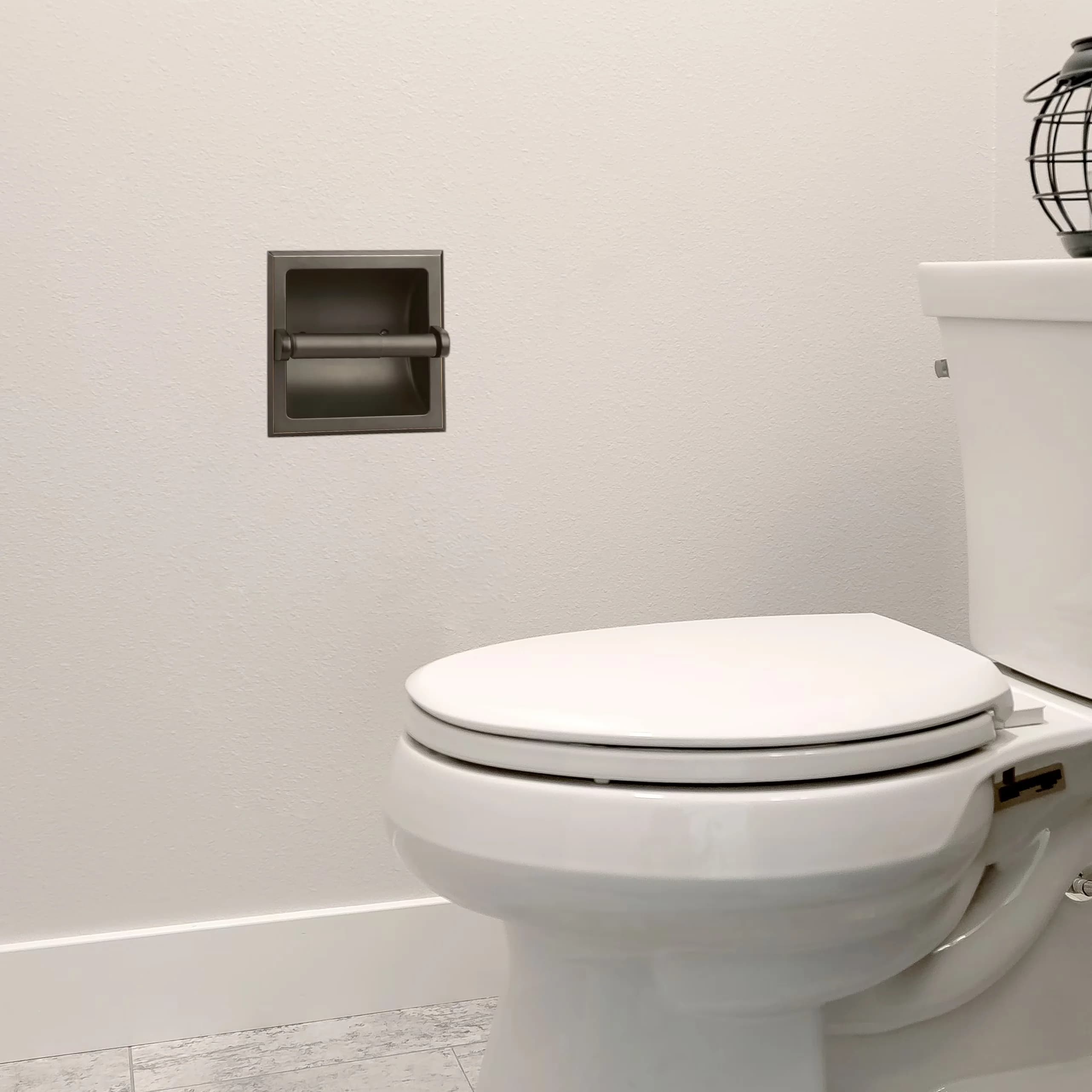 Innovative Bathroom Renovation with Transitional - Bronze Zinc Millbridge Model FC9FC0