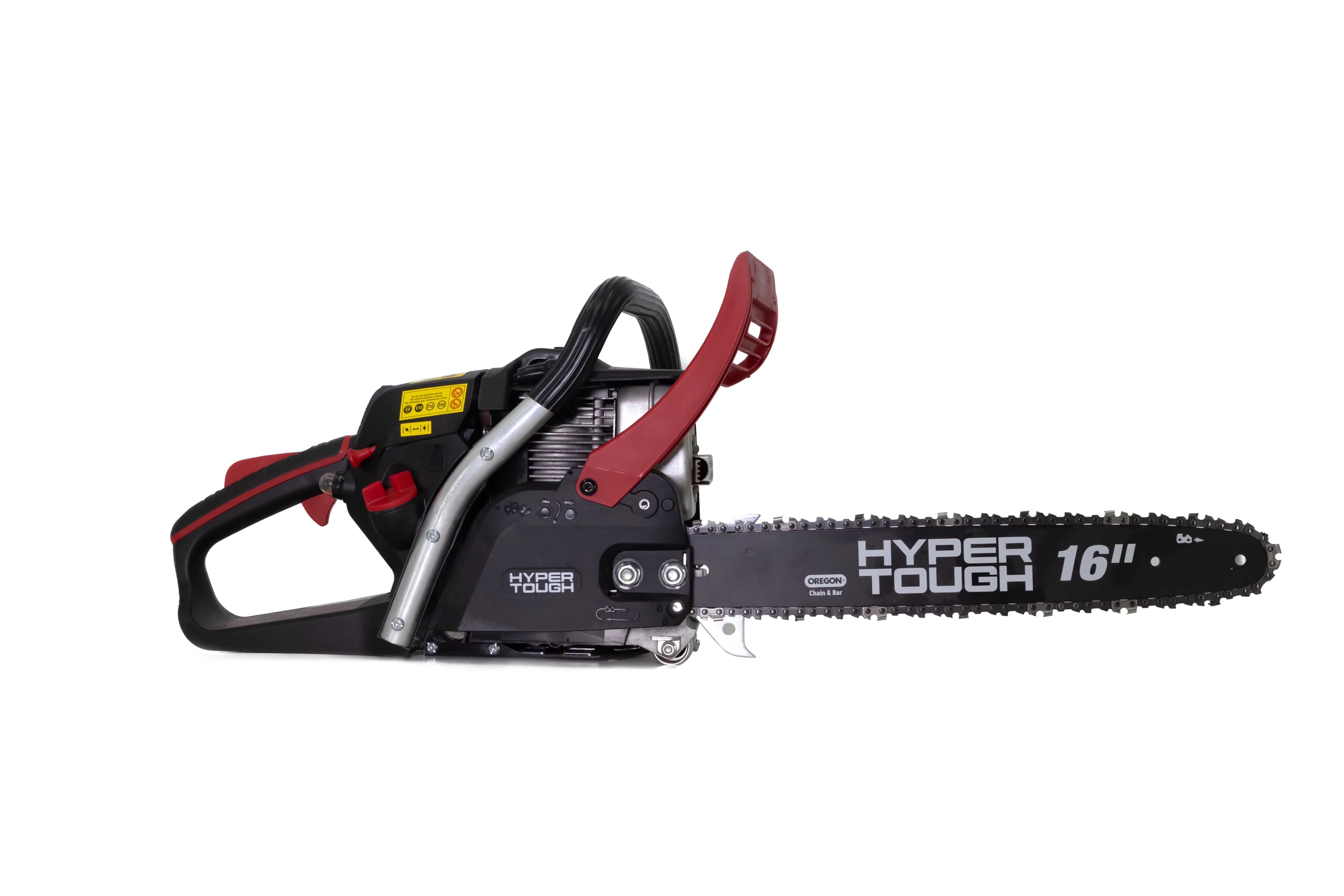 Efficient Chainsaw with Automatic Chain Oiler, 16" 46cc 4-Cycle Gas Powered, 14" single-cut capacity - Red Model D1B64E