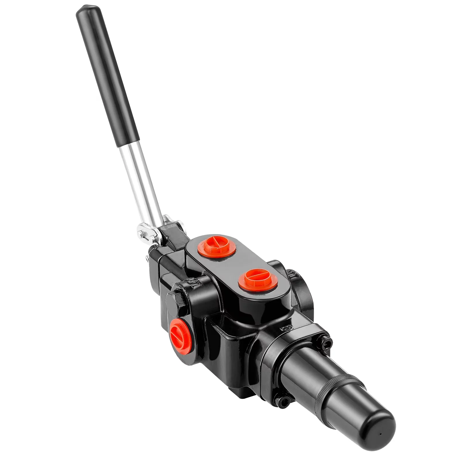Premium Logsplitter with Hydraulic Log Splitter Valve 1 Spool, Hydraulic Loader Valve - Black for Small Model D96F0B