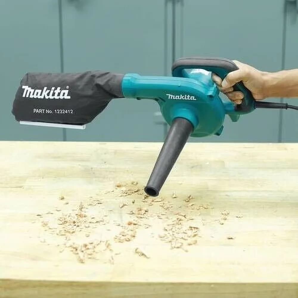 Leaf Blower Reliable with Variable Speed Corded Air, INCLUDES : Nozzle and dust bag - Model D506D9