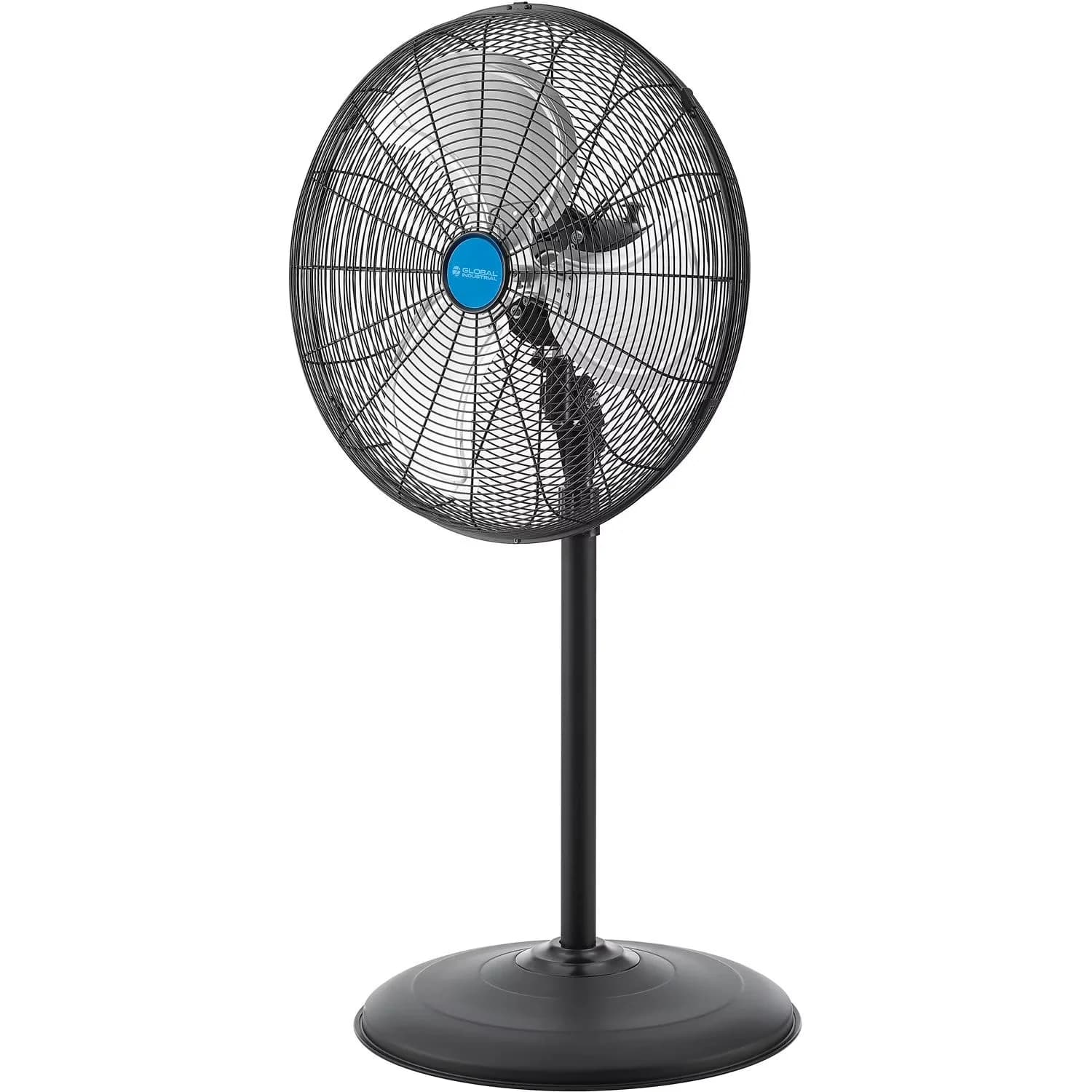 Fans In Cooling Classic with Oscillating, Adjustable Height - Silver Aluminum Model 7A4CF4