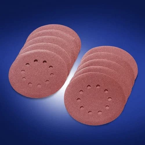 Paint Tools Supplies - Paint Brushes Rollers Tray Modern with 9In. Sanding Discs, Set Of 10 With Vent Holes Model 1F6ADB