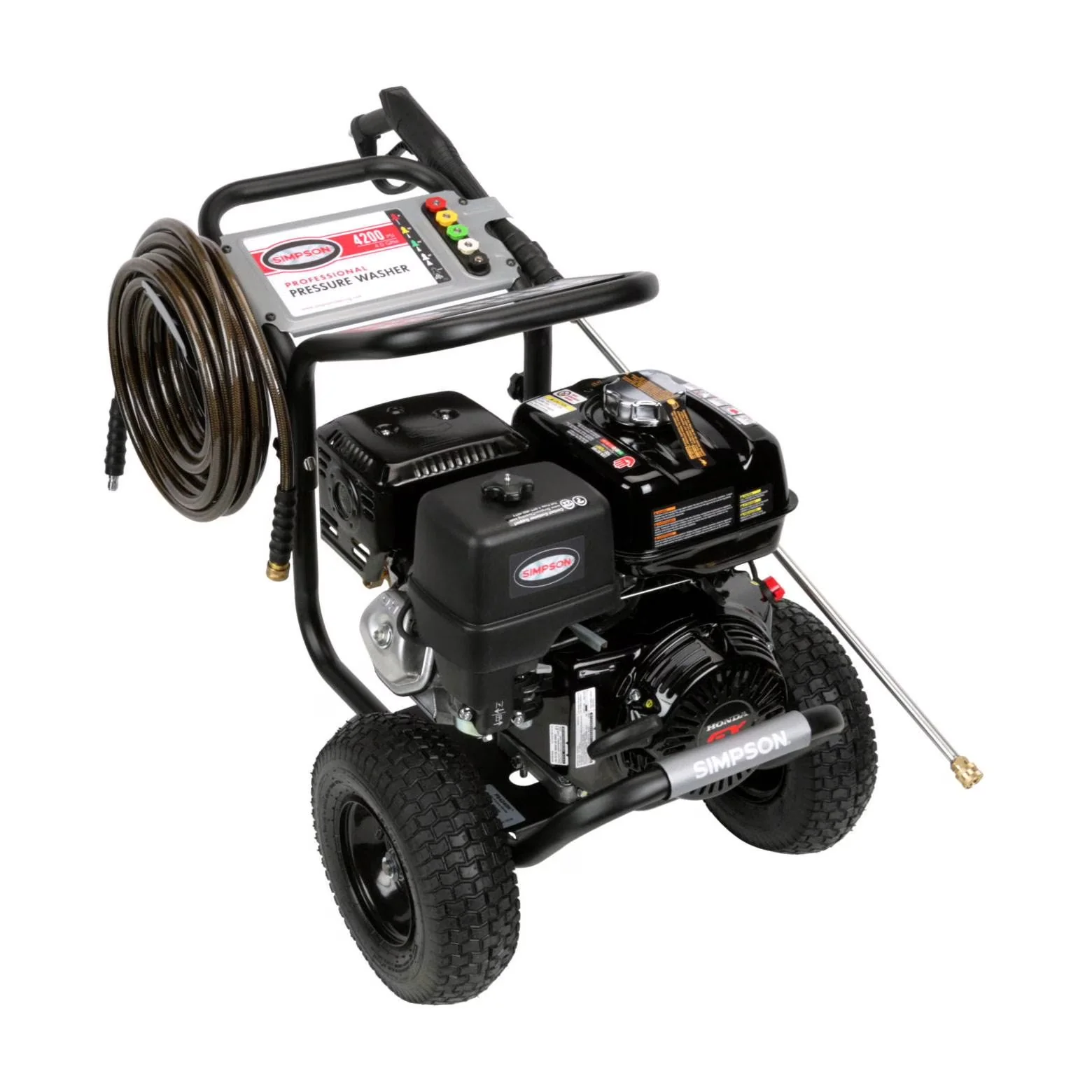 Innovative Pressure Washer with Quick Connect Tips, 389cc Honda Engine - Model 7E0BFE