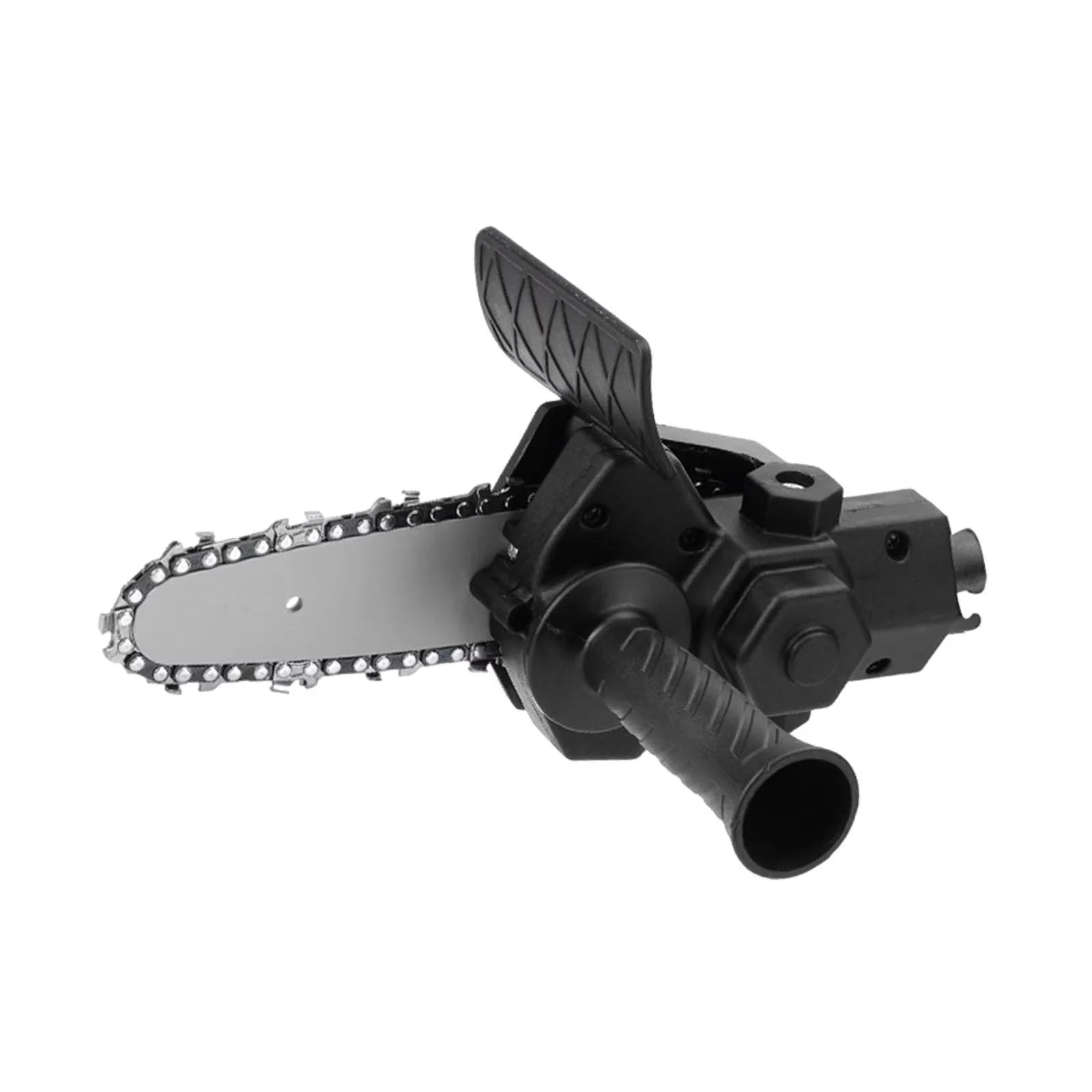Modern Chainsaw with Small Saw, Chain Saw, Wood Cutter Tool - Black - Traditional Style Model D1E233