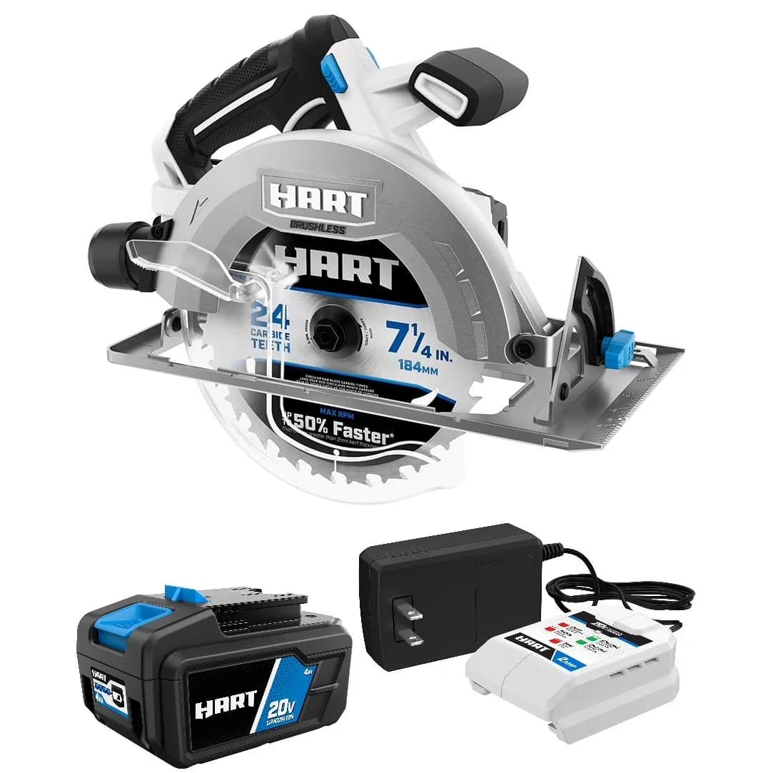 Power Saw Essential with Battery Powered, Blade Included - 20 - Durable Build Model 46A0F3