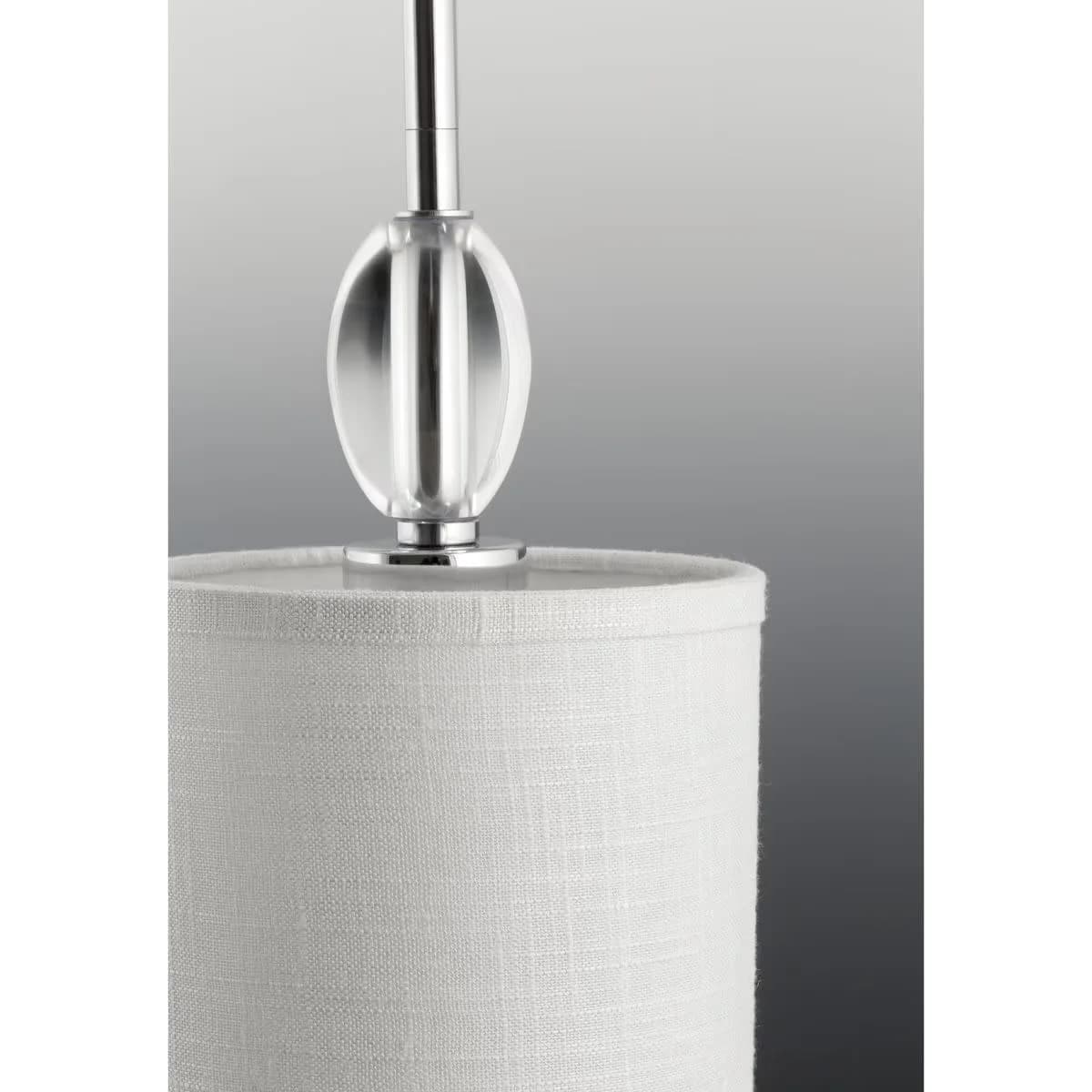 Sleek Ceiling Lights Fixture with Incandescent, Coastal, Polished chrome finish. - Steel Model 08E351