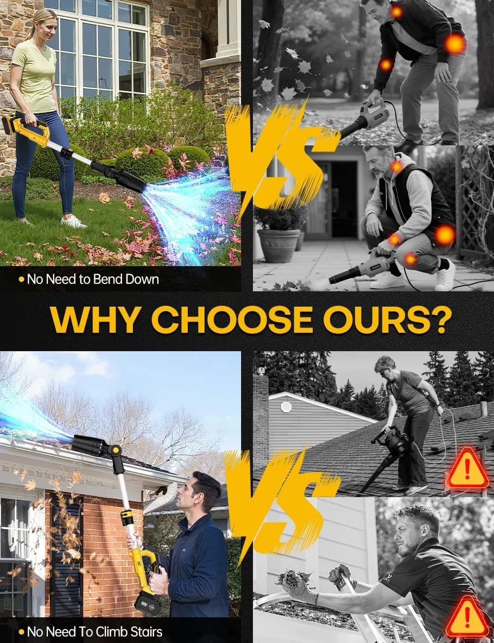 Quality Leaf Blower with Battery, 20V, Cordless for Daily Use - Model 79B9D3