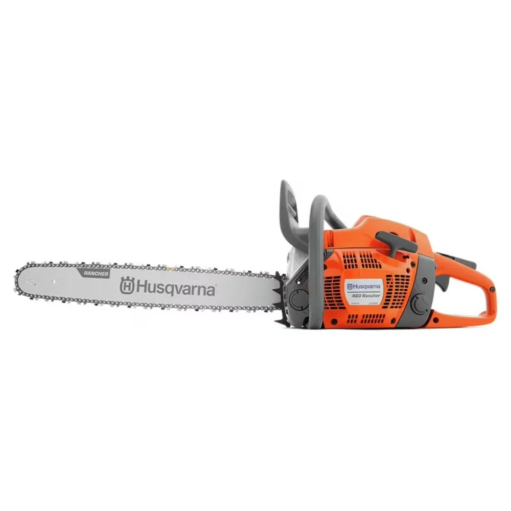 Modern Chainsaw with Chain Brake, Effortless Start Up - Orange Rancher Model 4ED928