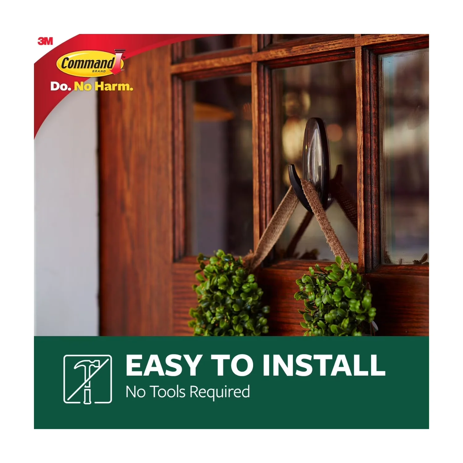 Professional Damage-Free Hanging with Wall-Mountable, Easy Installation - Plastic Bronze Model D81083