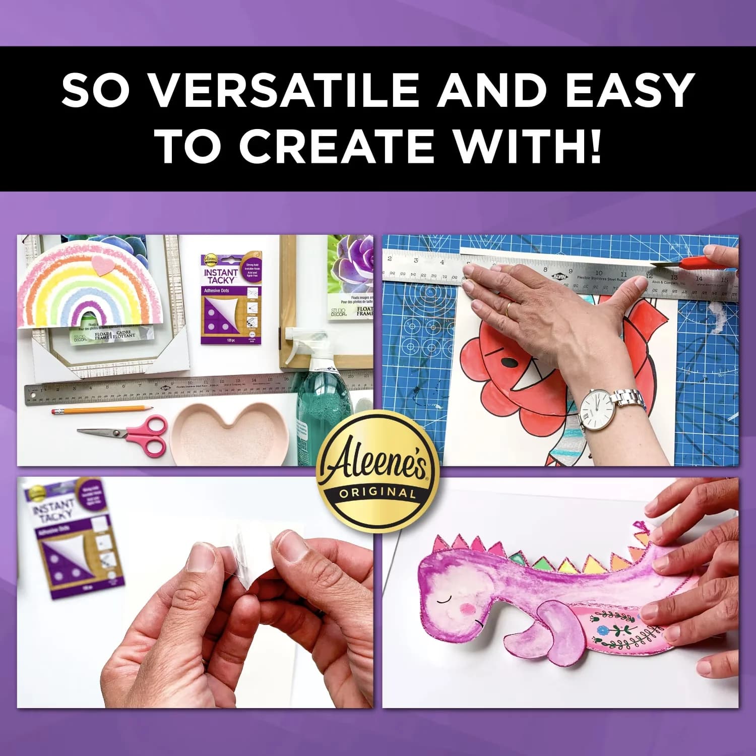 Durable Building Material with Aleene’s Instant Tacky Adhesive Dots - Various Model 5CB943