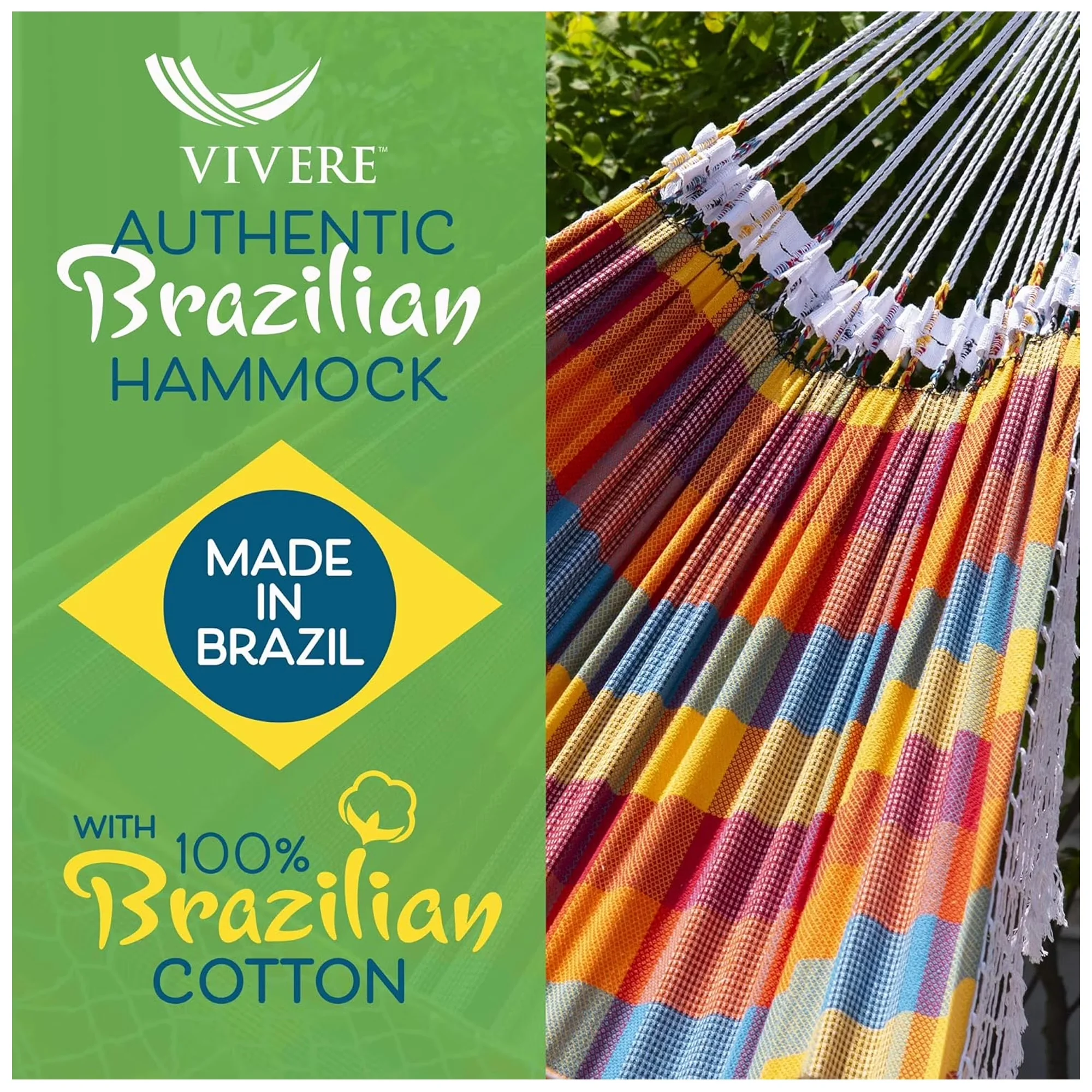 Patio Chair Durable with Portable, Outdoor Hanging Daybed, Carnival - Cotton Double Model 725FFC