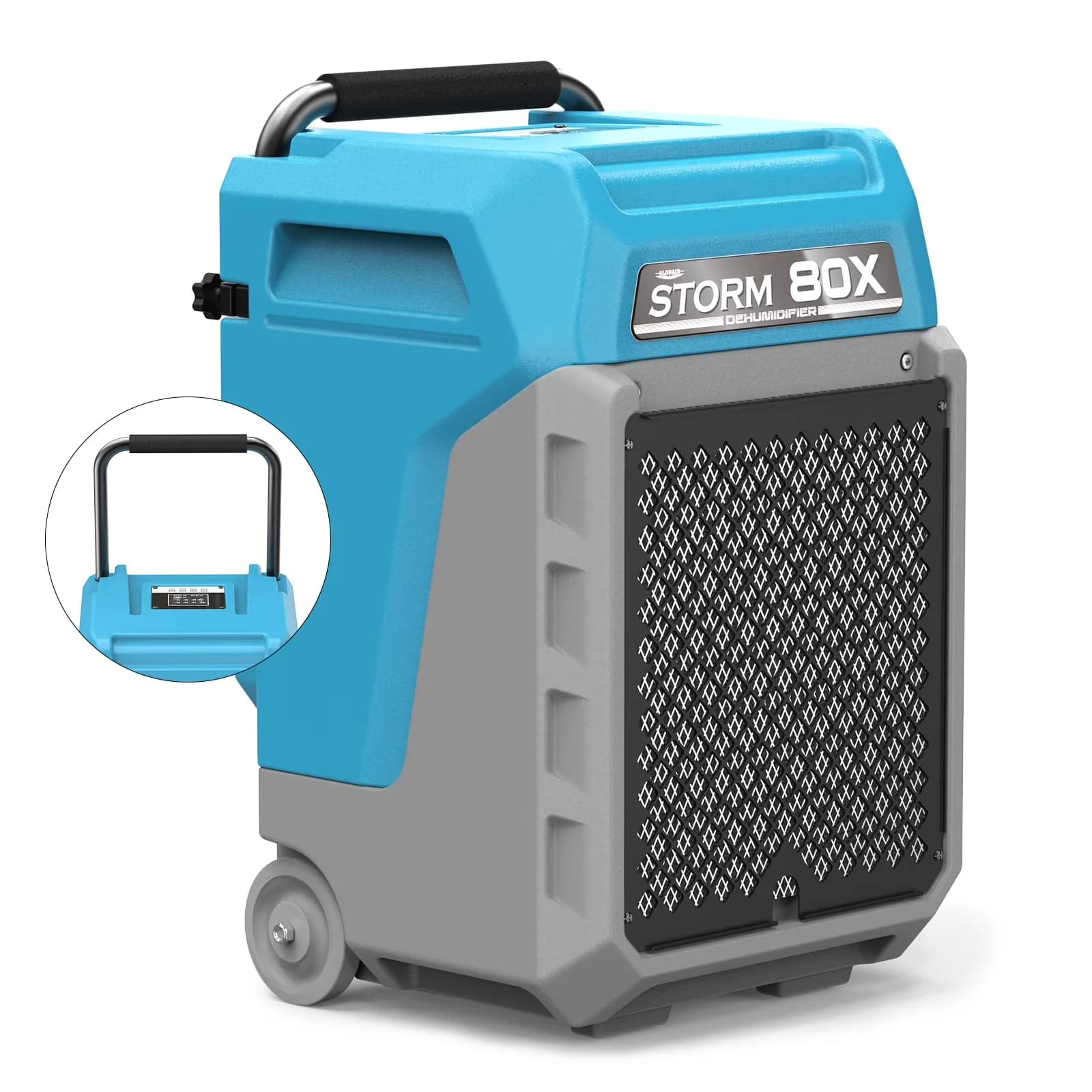 Premium Dehumidifier with Adjustable Humidistat, Energy Efficient - Blue for Garage Model 85DA45