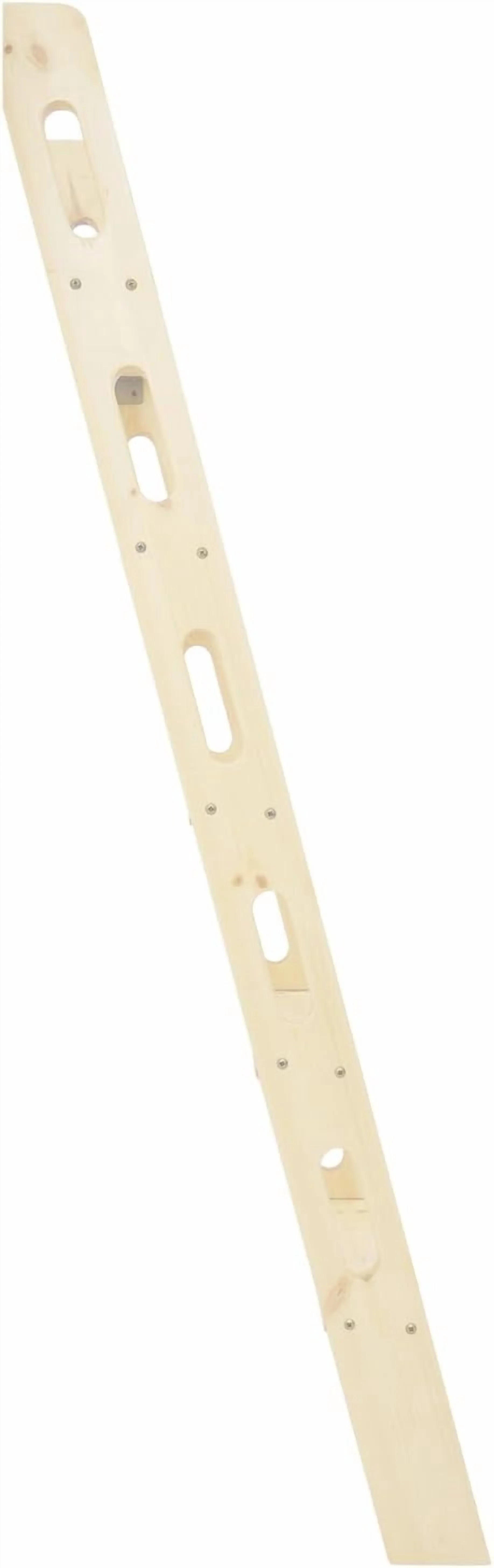 Professional Building Material with Assembly Required, 5 Wide Steps - Solid Wood, Stainless Steel Wood Color for Home, Bedroom Model 3C0FF5
