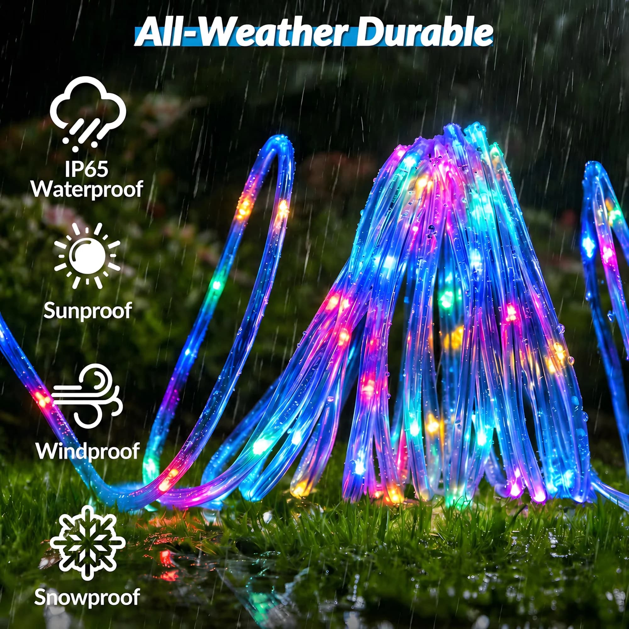 Efficient Novelty Light with LED, Solar, Blinking Lights - Multicolor for Garden Model F91BD7