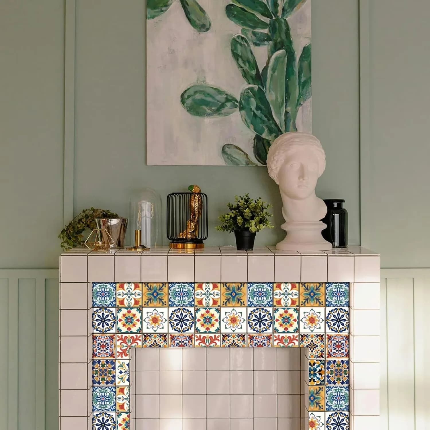 Wallpaper Wall Decals Wall Covering Stylish - Colorful Pvc for Kitchen, Bathroom Model 75BCA5