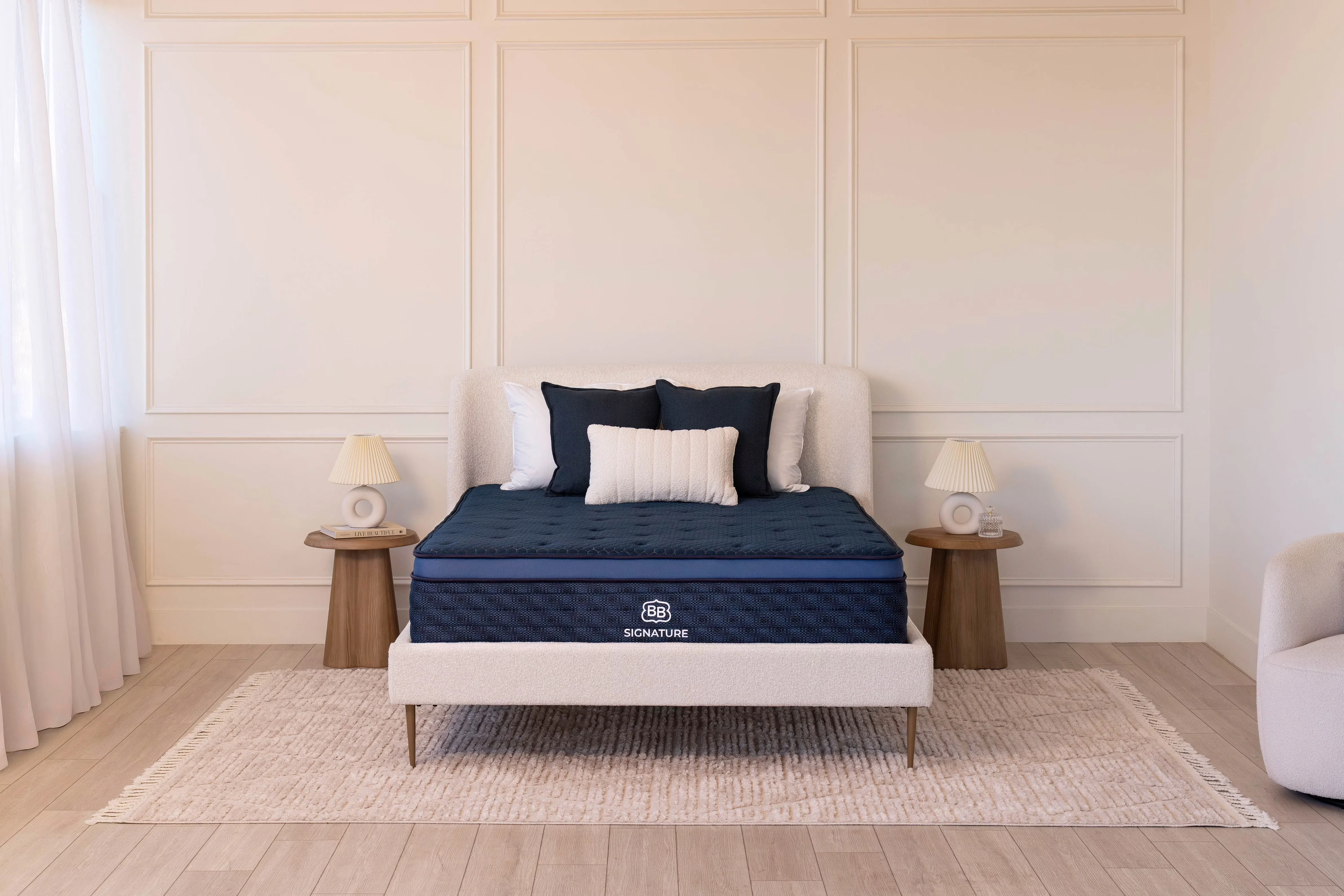 Versatile Mattresses Accessory with Cooling Technology, Glaciotex Pillowtop, Twin - Foam Model A8D28B