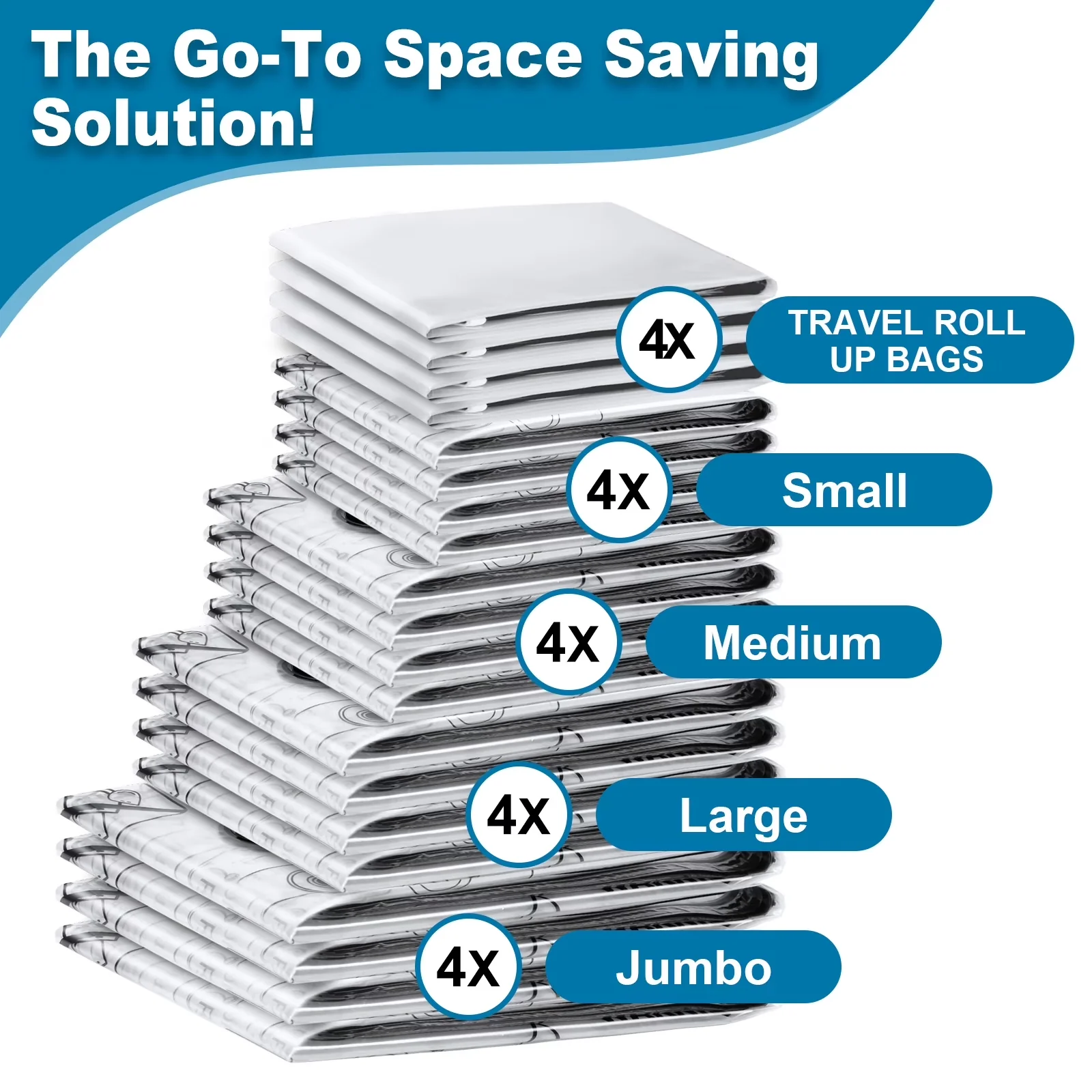 Modern Moving with Portable - Pa+Pe Clear 20 Pack - Durable Build Model A5428B
