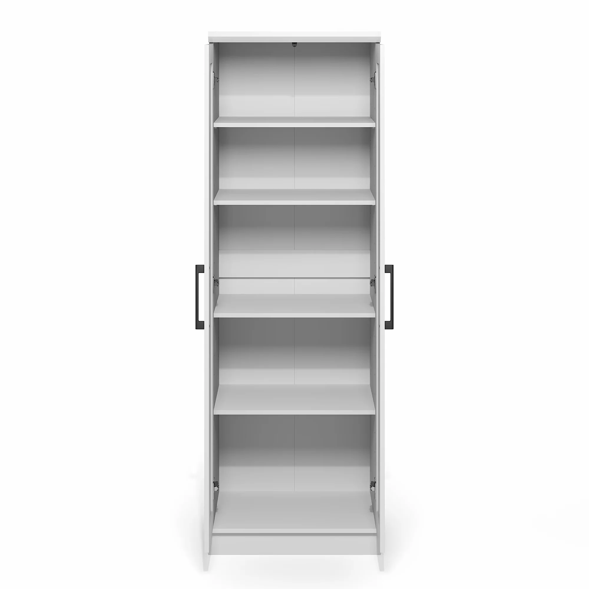 Kitchen Renovation Efficient with 23W, Modern, Adjustable Shelves - White Engineered Wood Model 2E2EE3