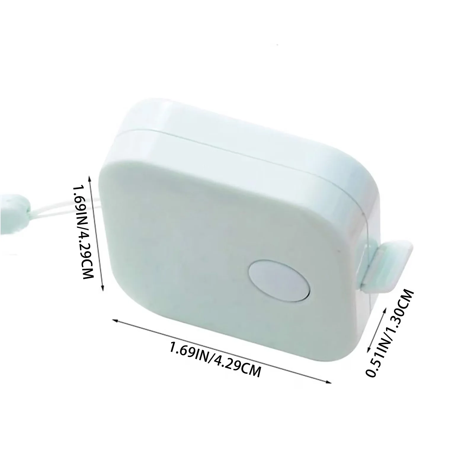 Efficient Measuring Layout with 1 Pack Soft Sewing Tape Measure - Plastic Pink Model 55EB91